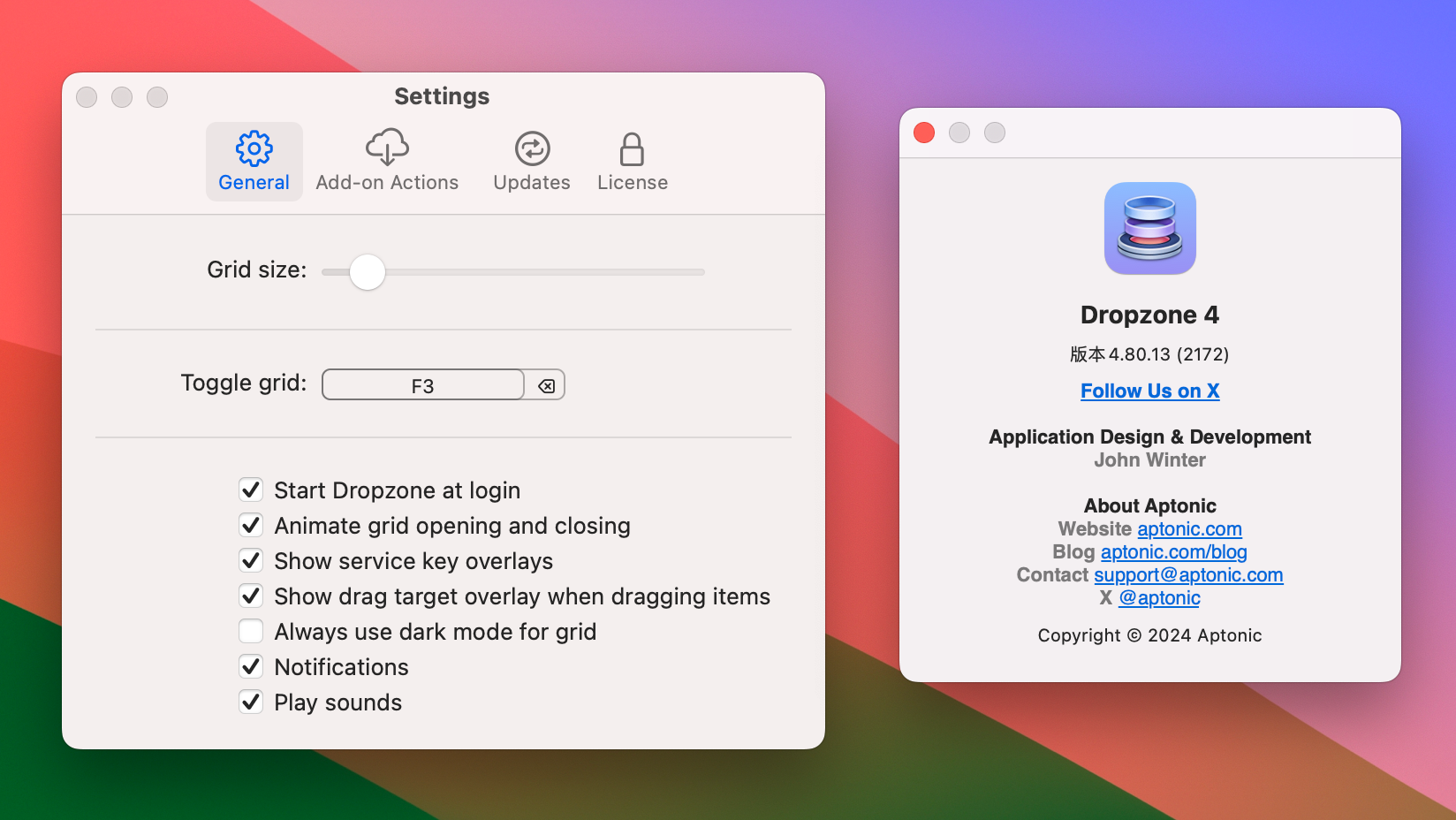 Dropzone 4 for Mac v4.80.13 文件拖拽操作增强工具-1