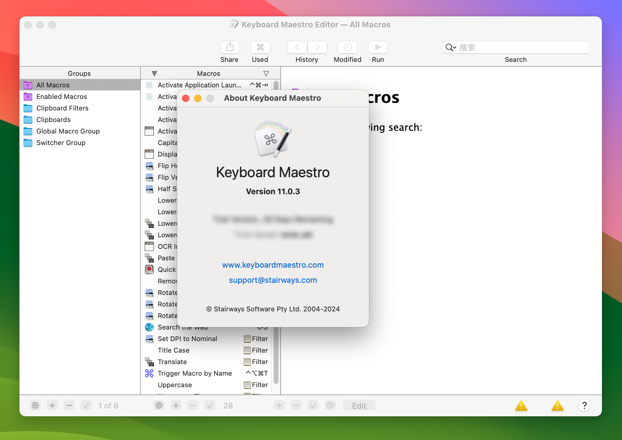 Keyboard Maestro for Mac v11.0.3 Mac键盘热键工具-1