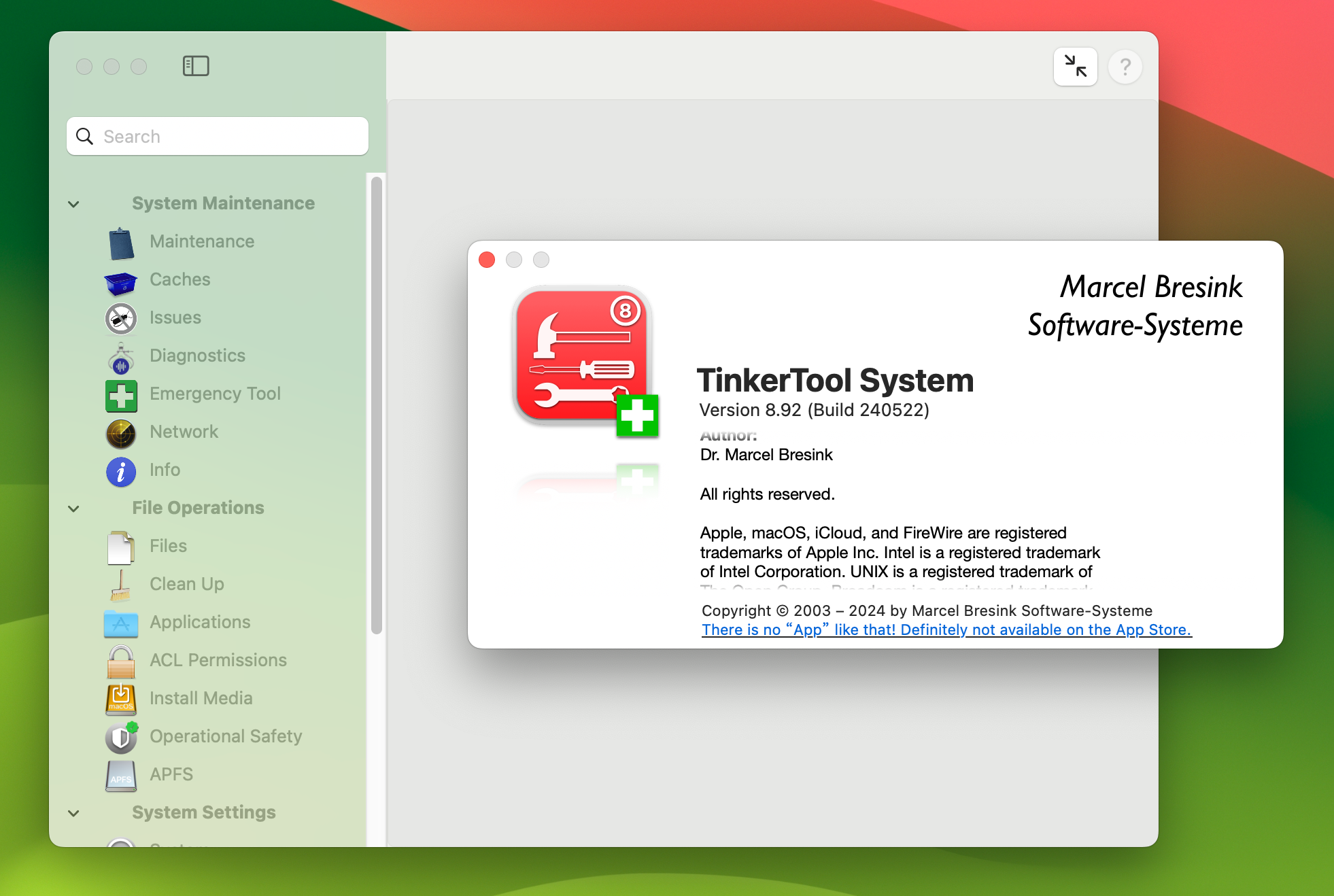 TinkerTool System for Mac v8.92.240522 Mac系统设置维护工具-1