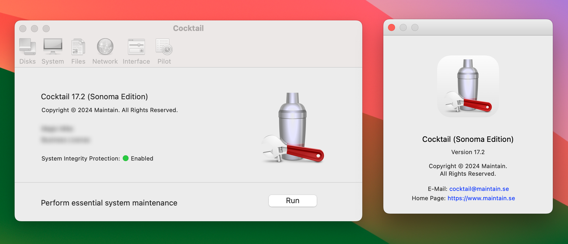 Cocktail for Mac v17.2 系统清理优化软件-1