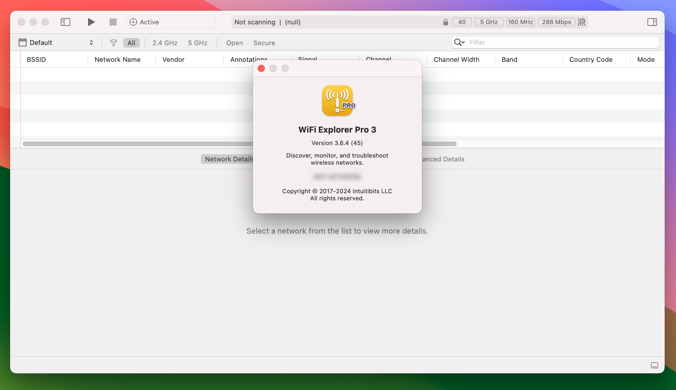 WiFi Explorer Pro 3 for Mac v3.6.4 wifi扫描和管理工具-1