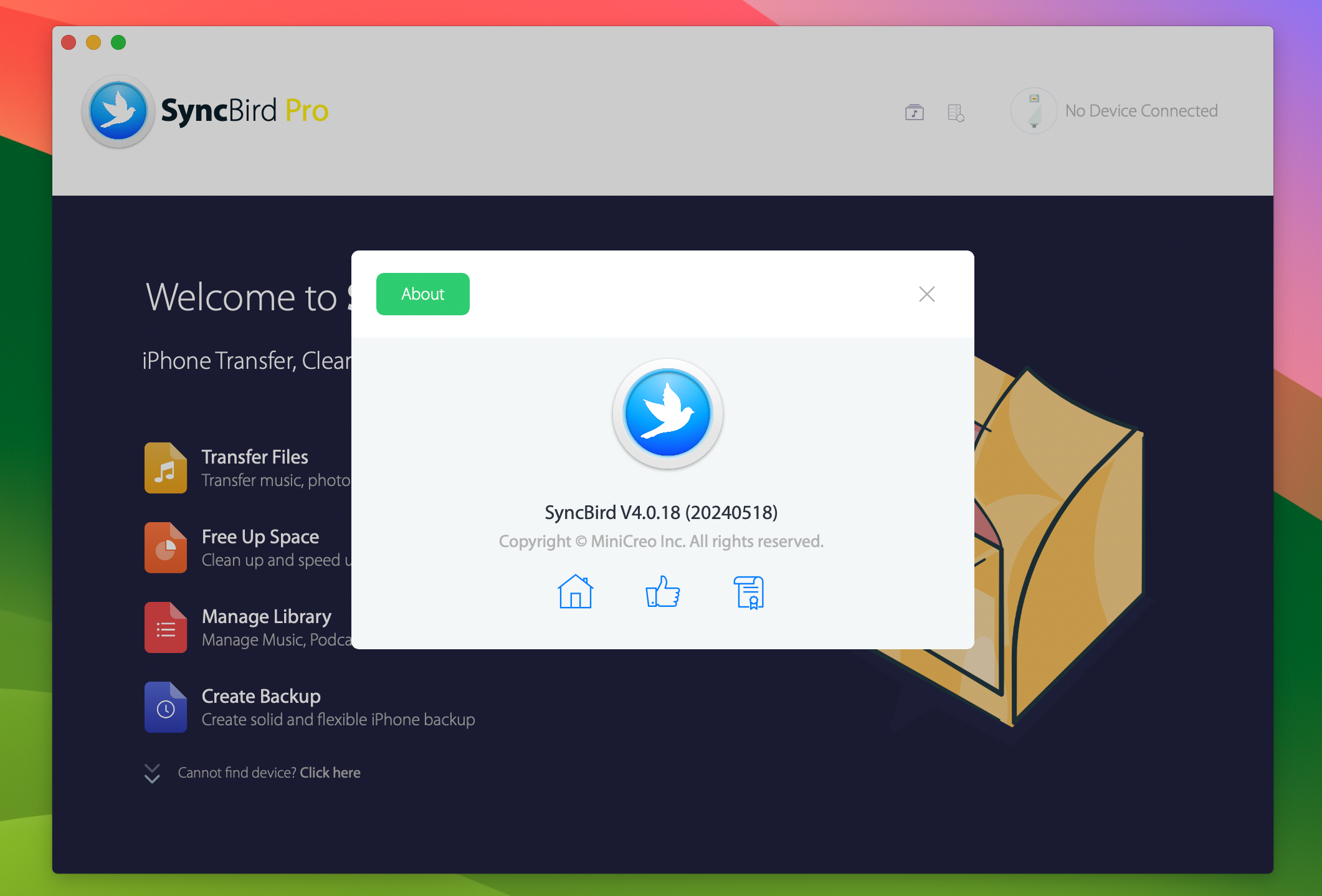 SyncBird Pro for Mac v4.0.18 iOS设备数据传输管理工具-1