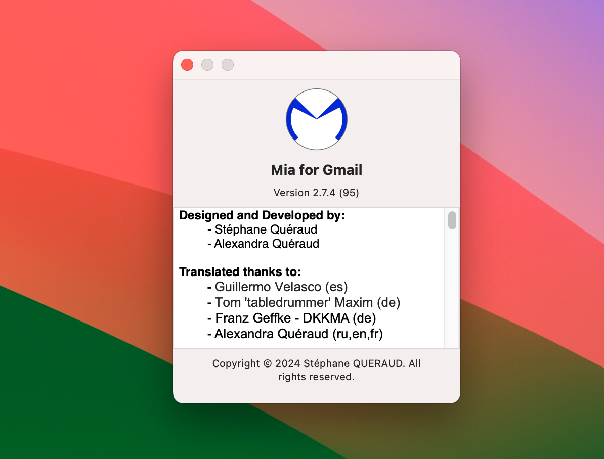 Mia for Gmail for Mac v2.7.4 邮件管理软件-1