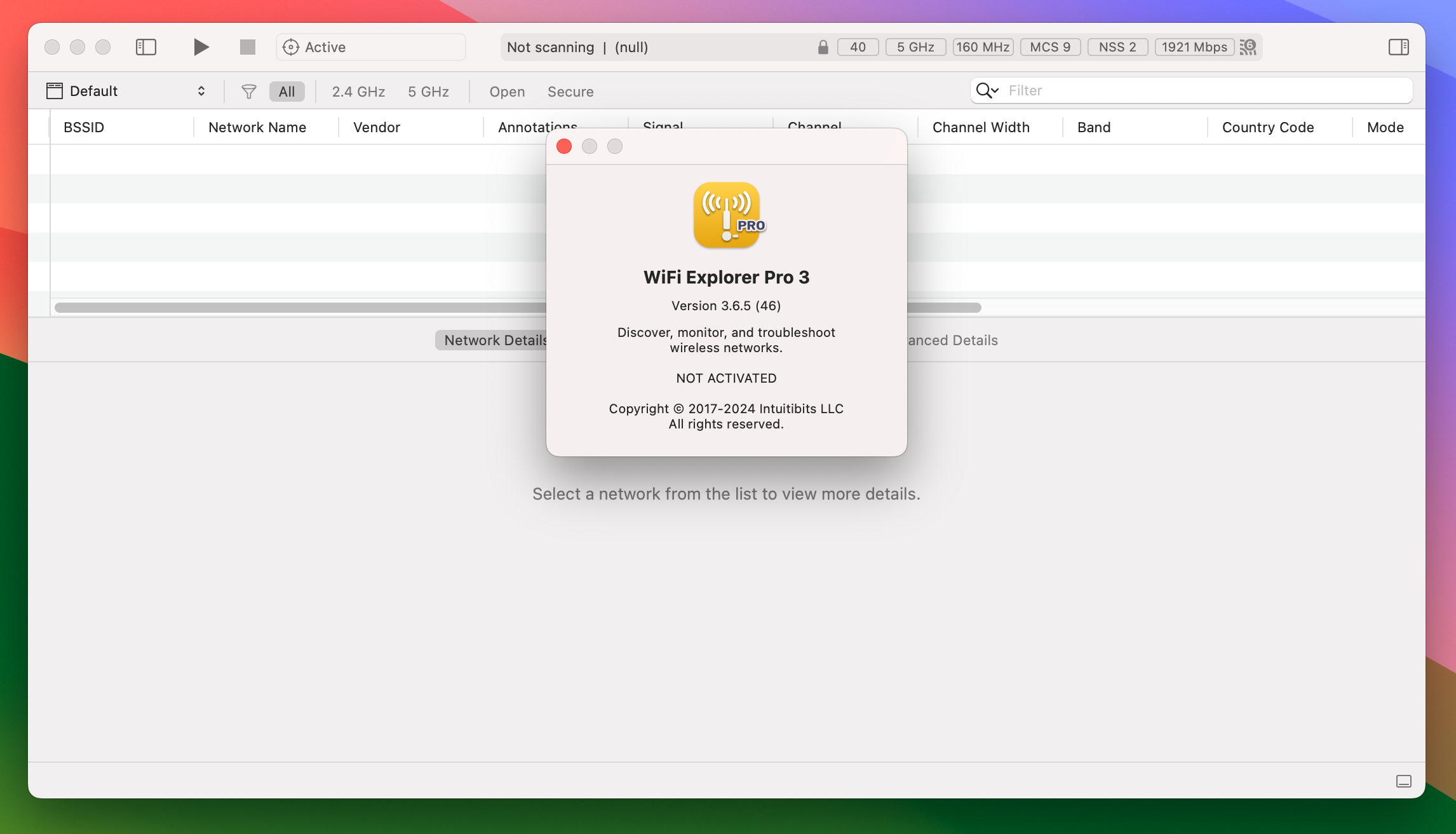 WiFi Explorer Pro 3 for Mac v3.6.5 wifi扫描和管理工具-1