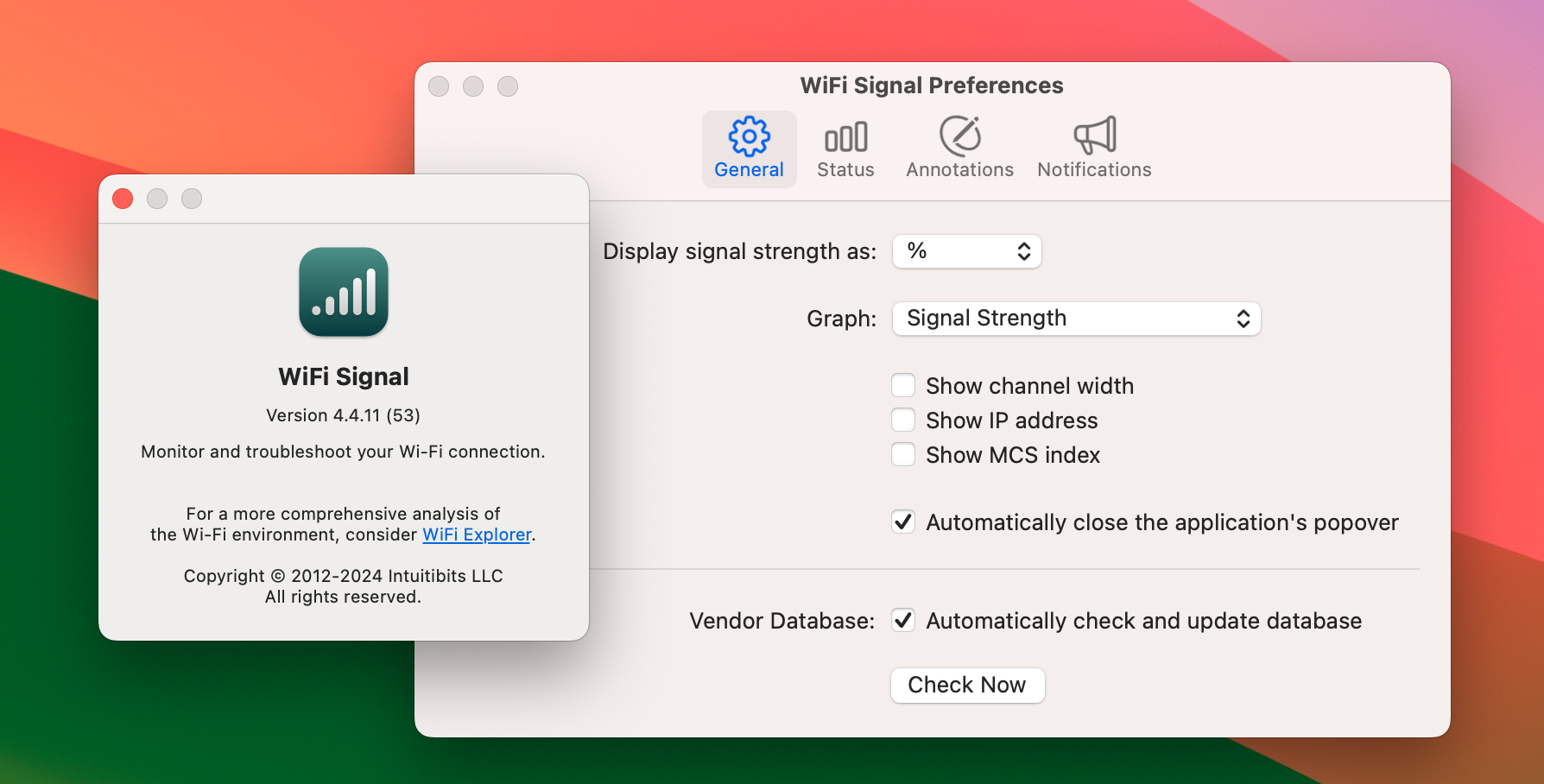 WiFi Signal for Mac v4.4.11 wifi信号管理工具-1