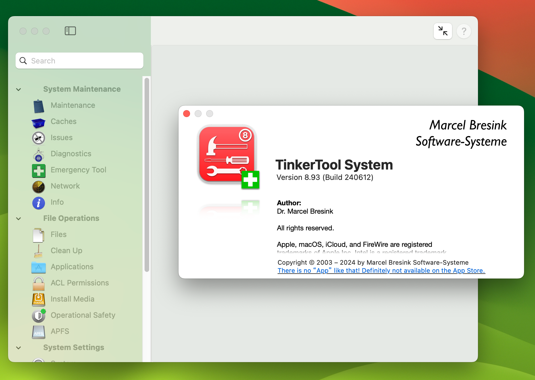 TinkerTool System for Mac v8.93.240612 Mac系统设置维护工具-1
