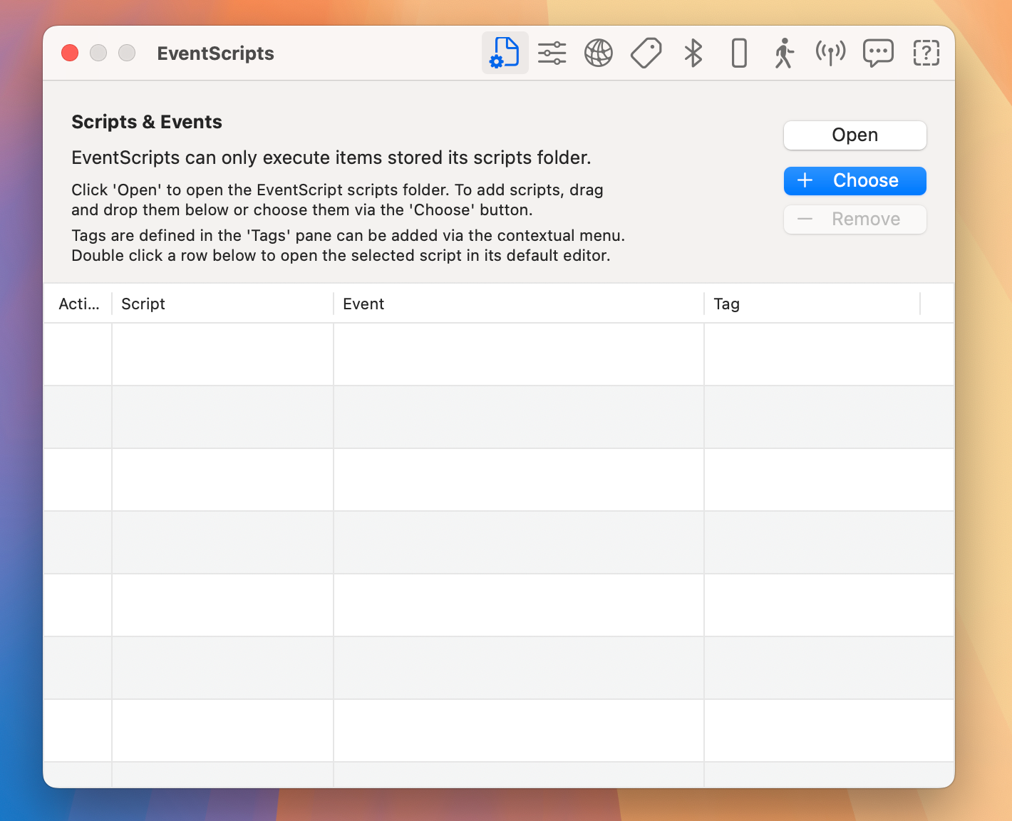 EventScripts for Mac v1.35 灵活的AppleScripts脚本触发器-1