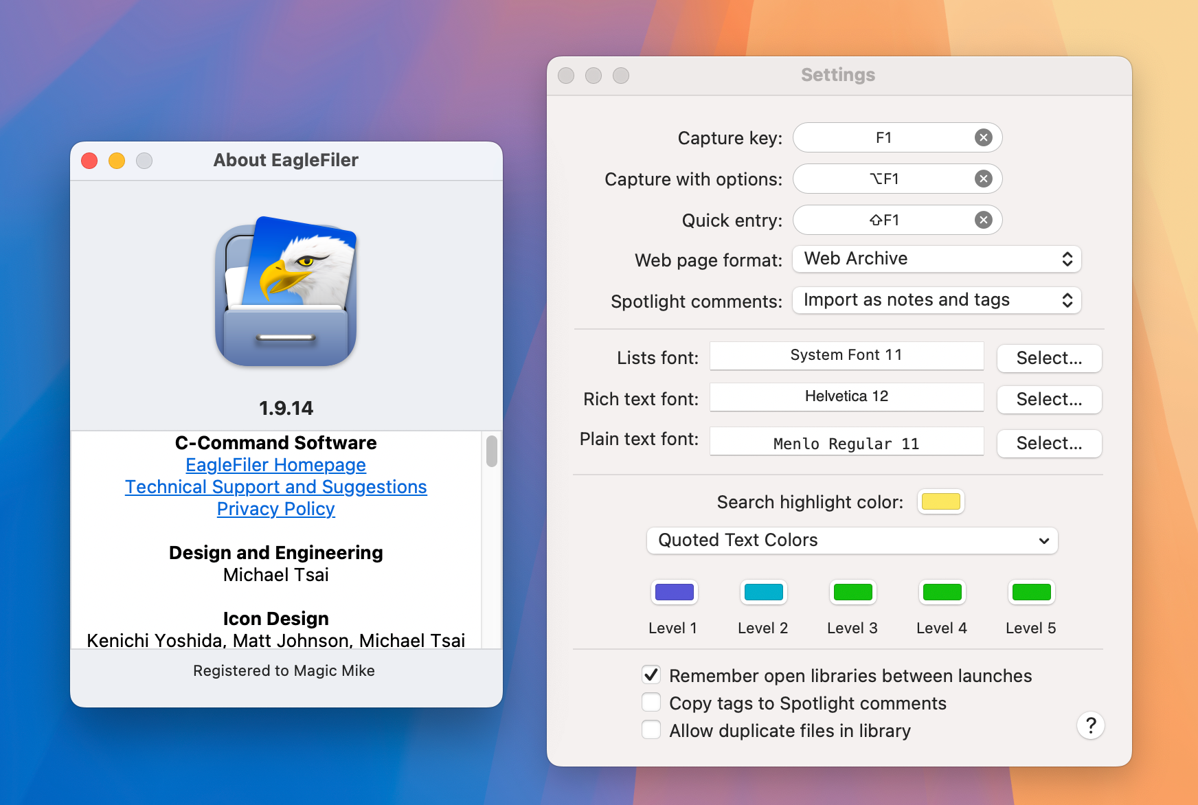 EagleFiler for Mac v1.9.14 Mac数字信息管理器-1