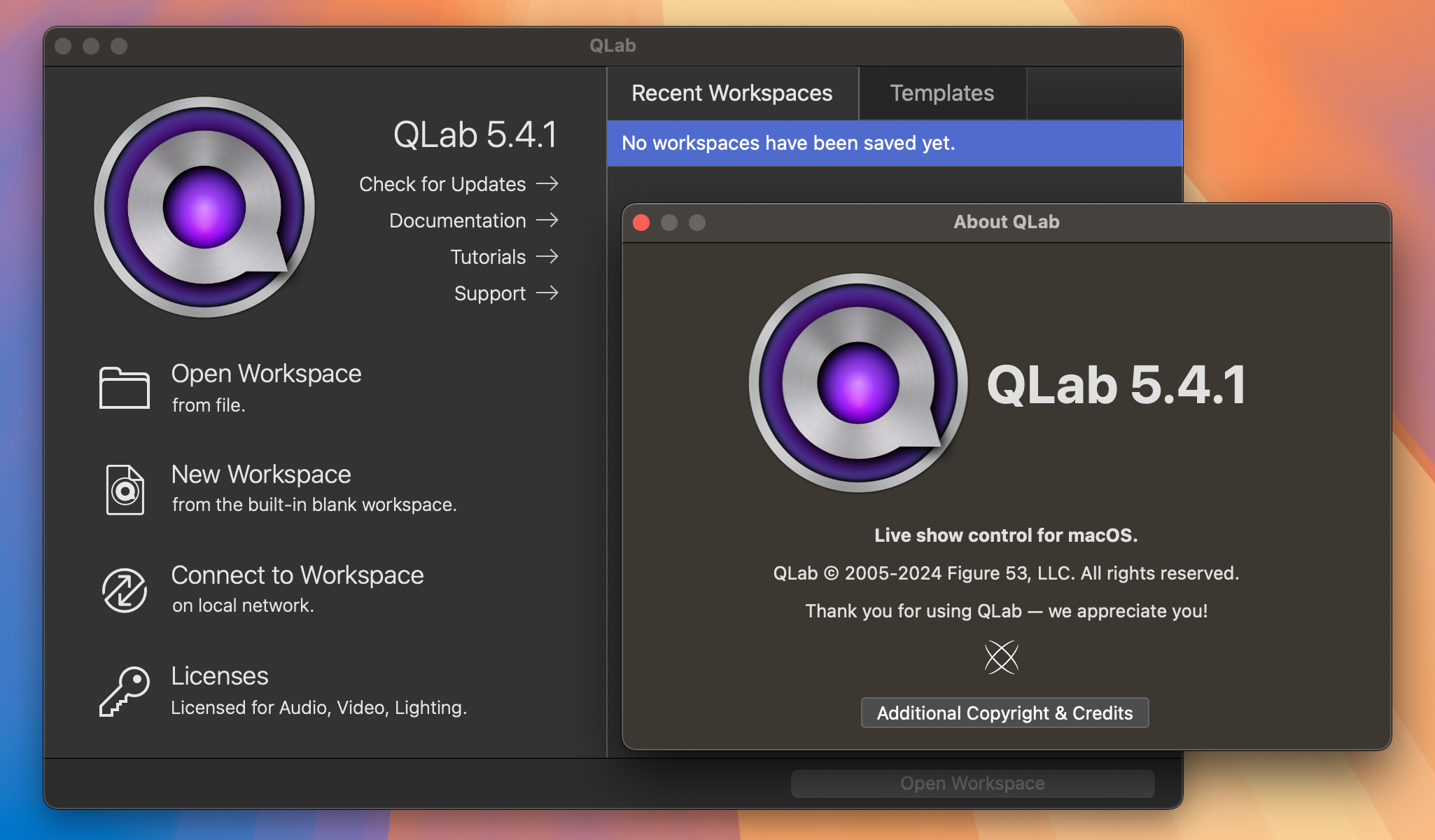 QLab Pro for Mac v5.4.1 舞台多媒体控制工具-1