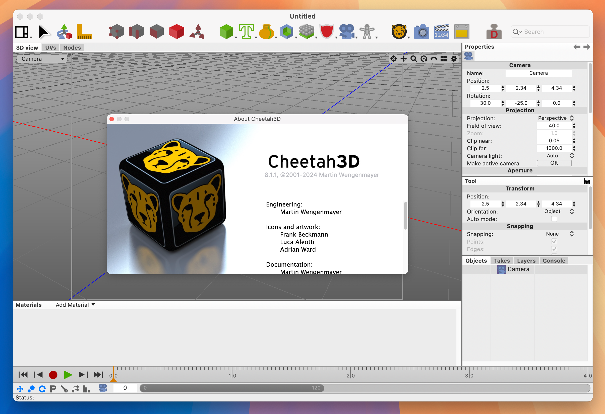 Cheetah3D for Mac v8.1.1 3D渲染建模软件-1