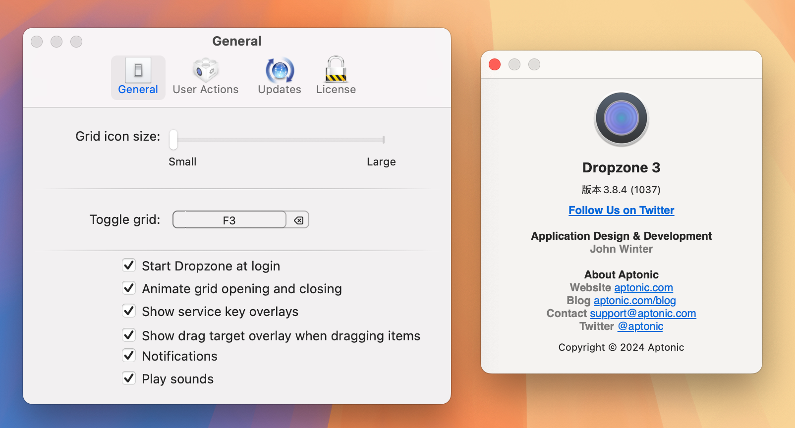 Dropzone for Mac v3.8.4 文件拖拽操作效率工具-1