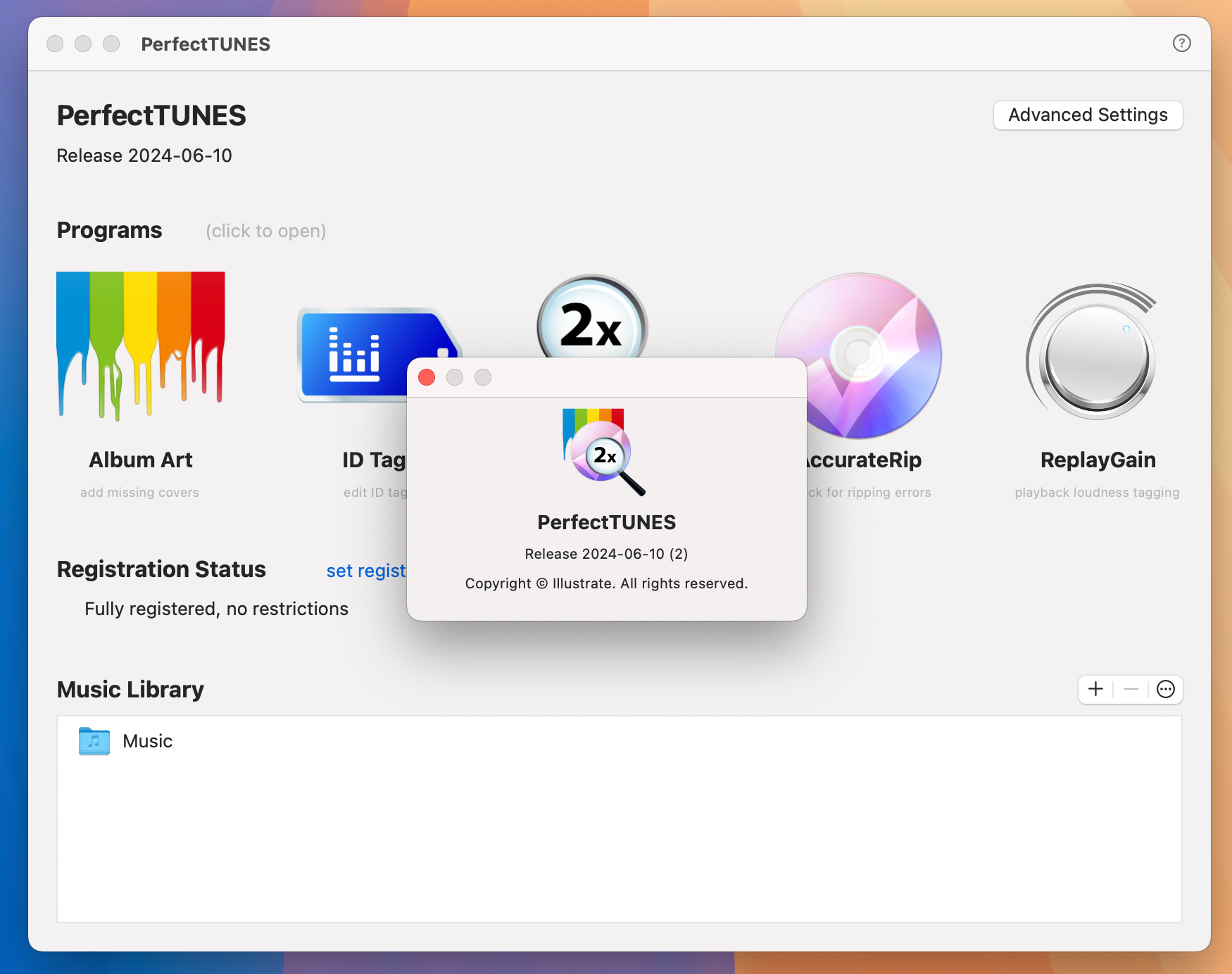 PerfectTUNES for Mac vR2024-06-10 音乐收藏优化工具-1