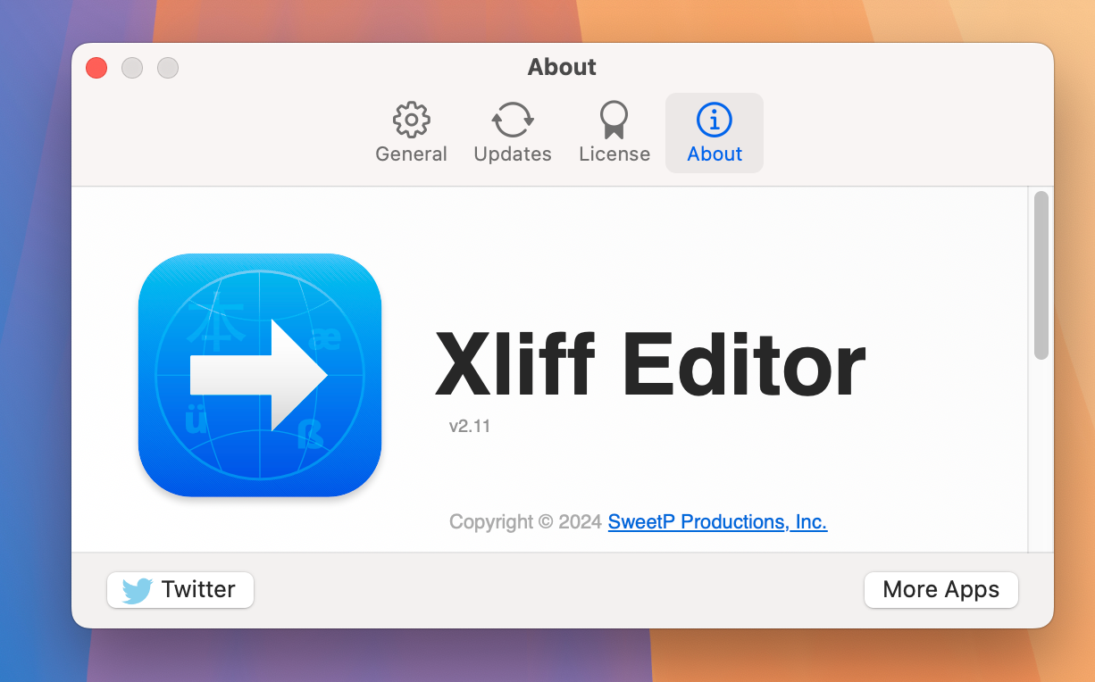 Xliff Editor for Mac v2.11 Mac平台XLIFF文件编辑工具-1