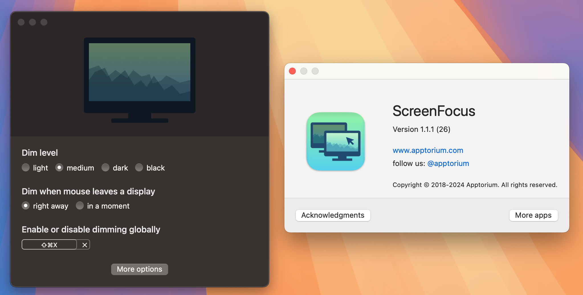 ScreenFocus for Mac v1.1.1 保持专注效率工具-1