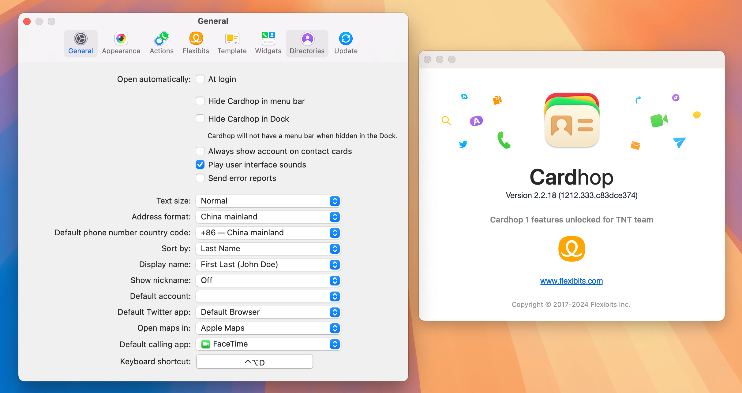 Cardhop for Mac v2.2.18 通讯录管理工具-1