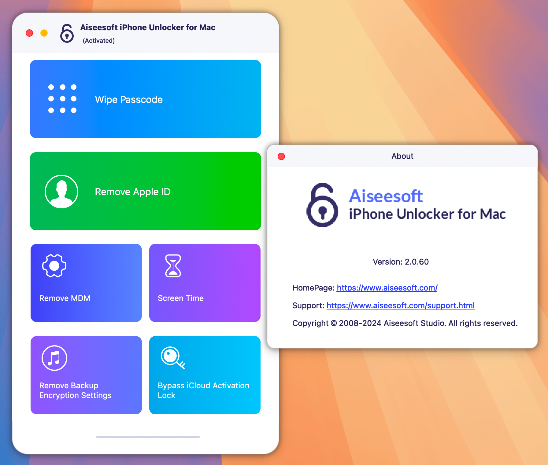 Aiseesoft iPhone Unlocker for Mac v2.0.60 苹果设备解锁工具-1