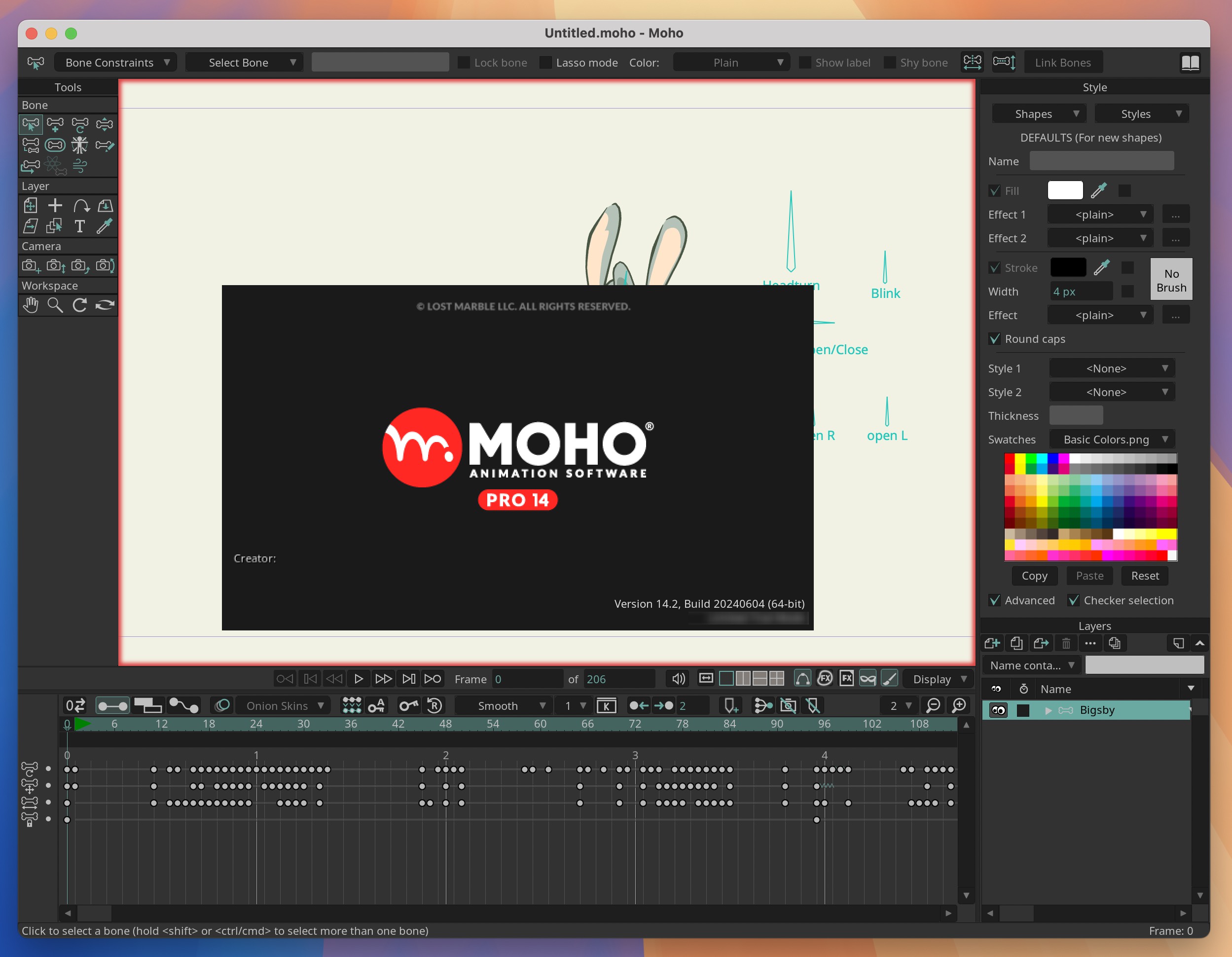 Moho Pro for Mac v14.2 2D动画制作软件-1