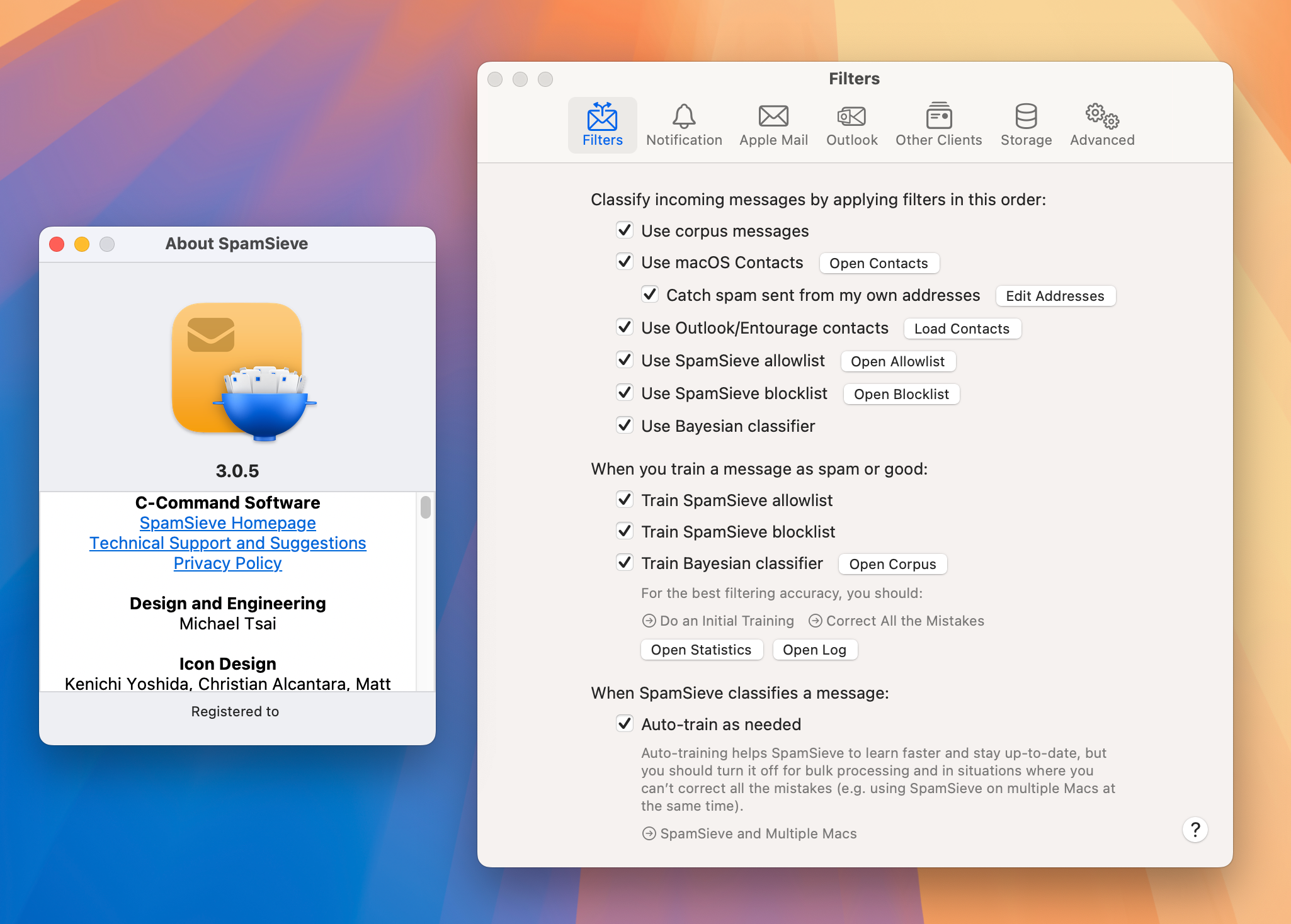 SpamSieve for Mac v3.0.5 垃圾邮件过滤软件-1