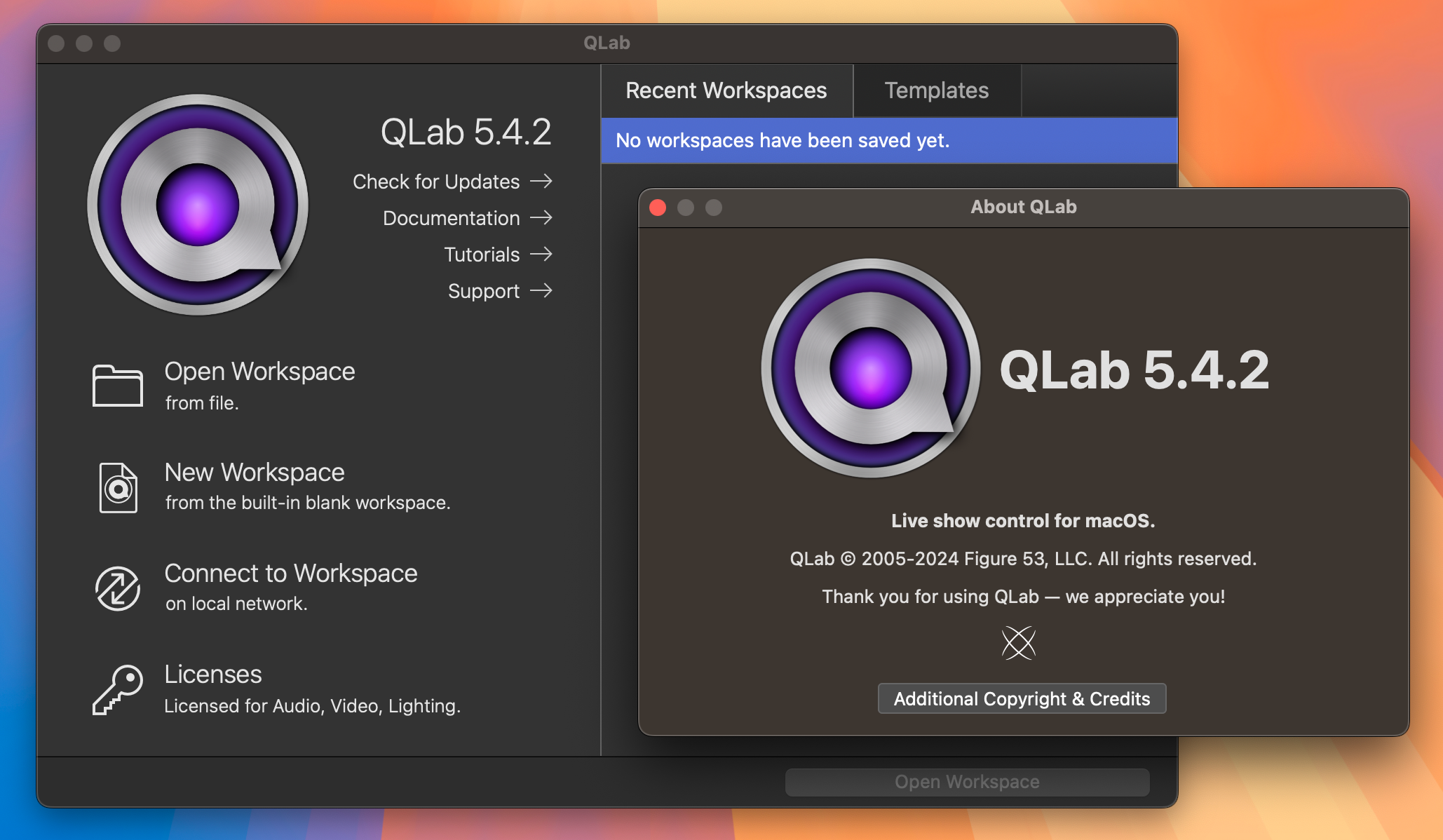 QLab Pro for Mac v5.4.2 舞台多媒体控制工具-1