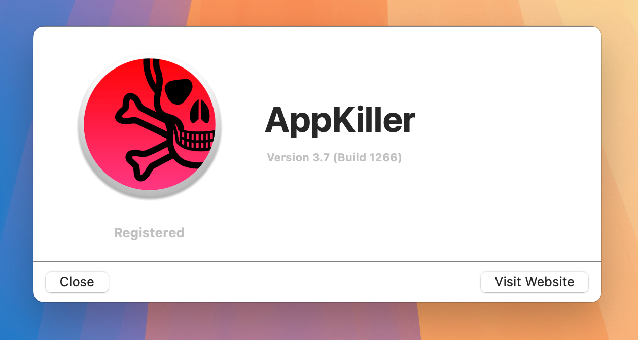 AppKiller for Mac v3.7 一键关闭应用-1