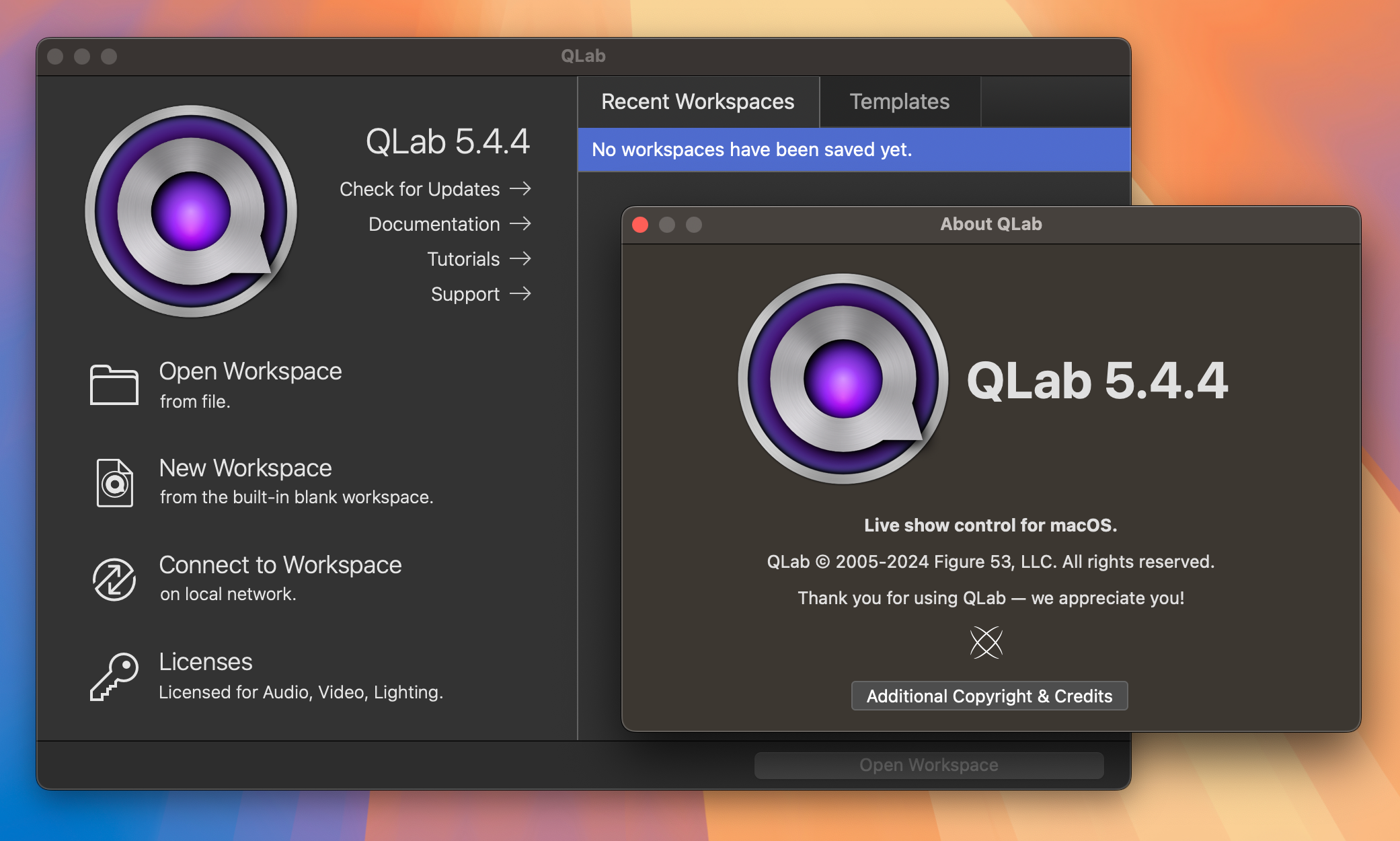 QLab Pro for Mac v5.4.4 舞台多媒体控制工具-1