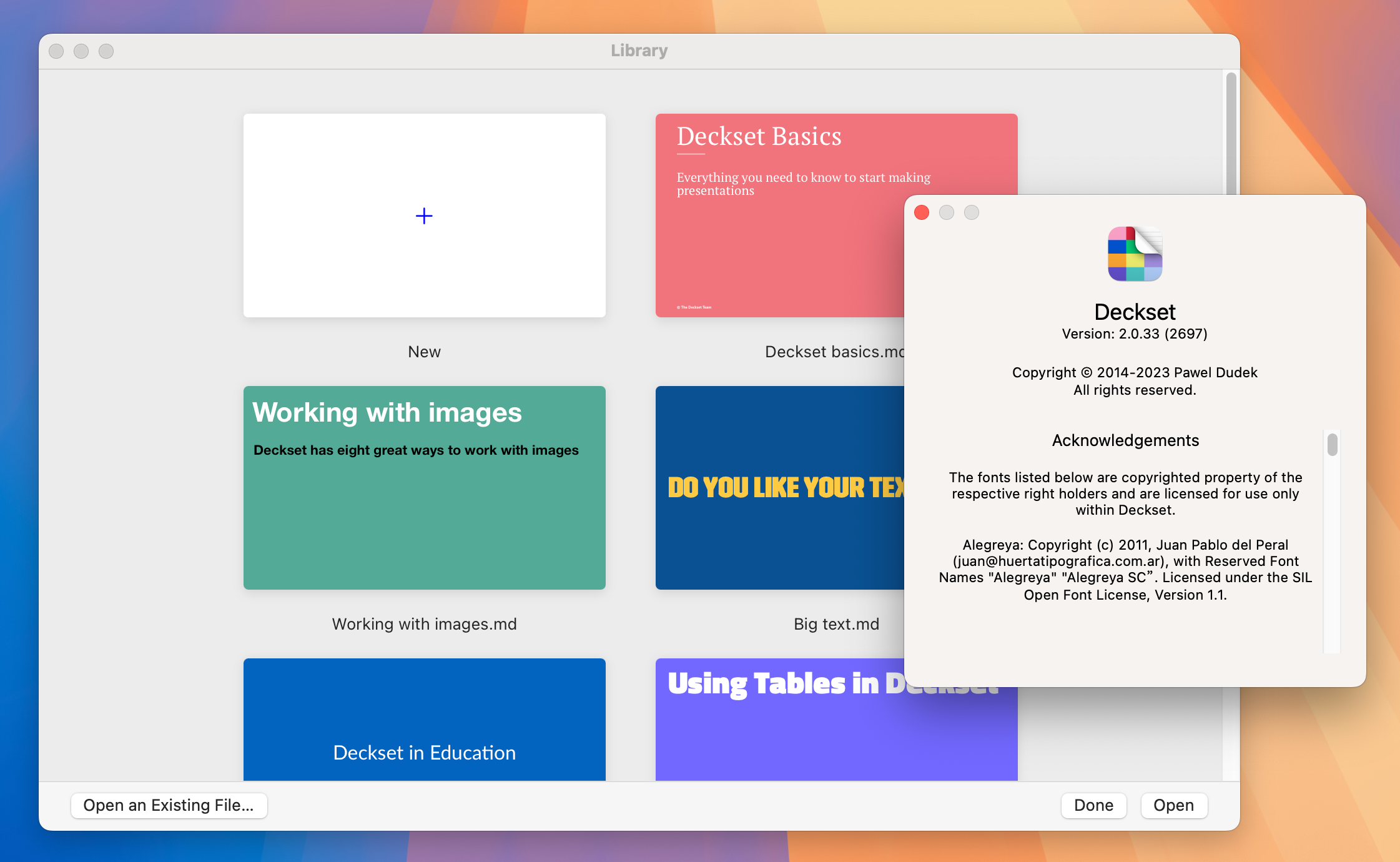 Deckset for Mac v2.0.33.2697 MD文档转幻灯片软件-1