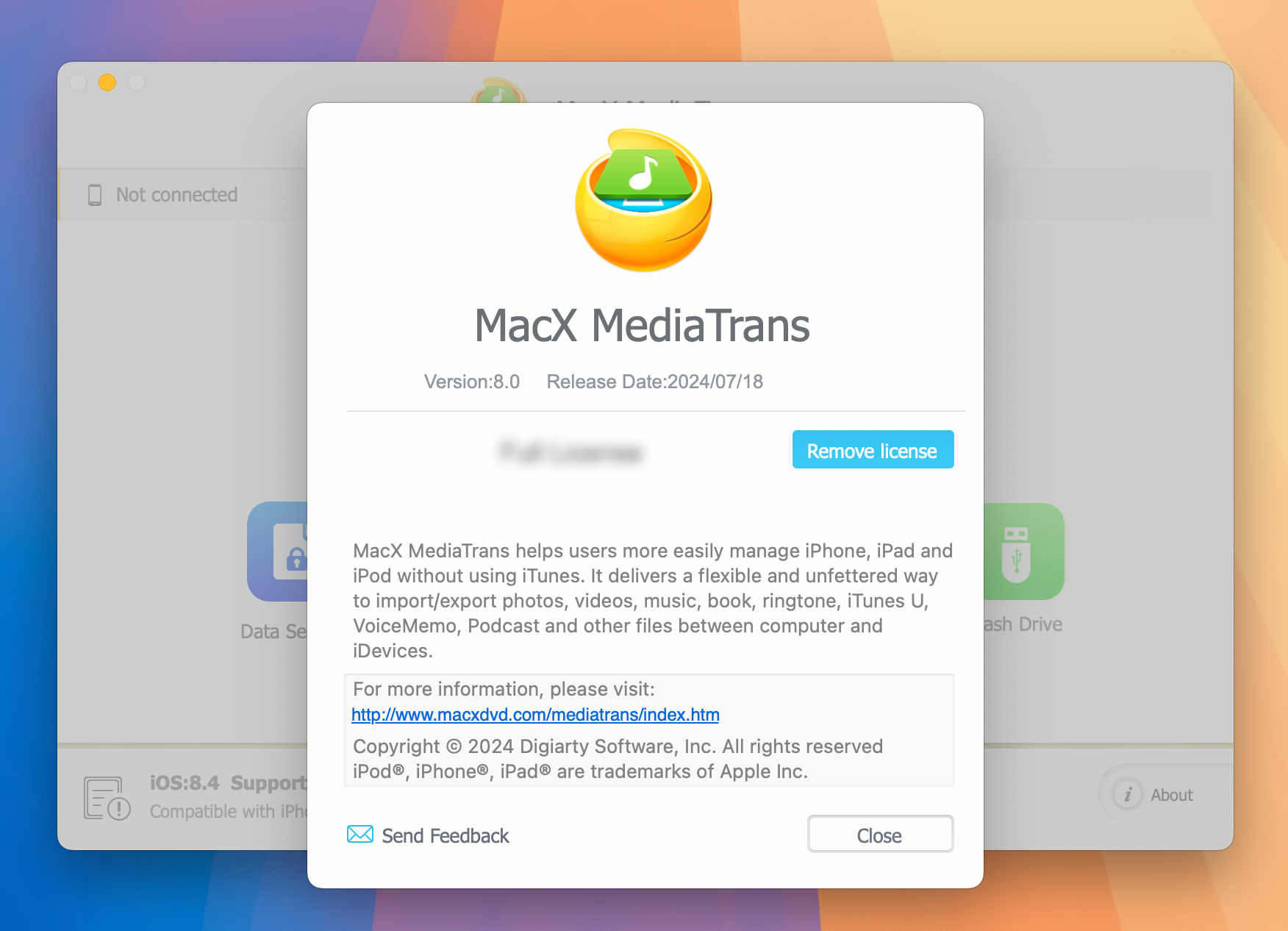 MacX MediaTrans for Mac v8.0 iPhone管理工具-1