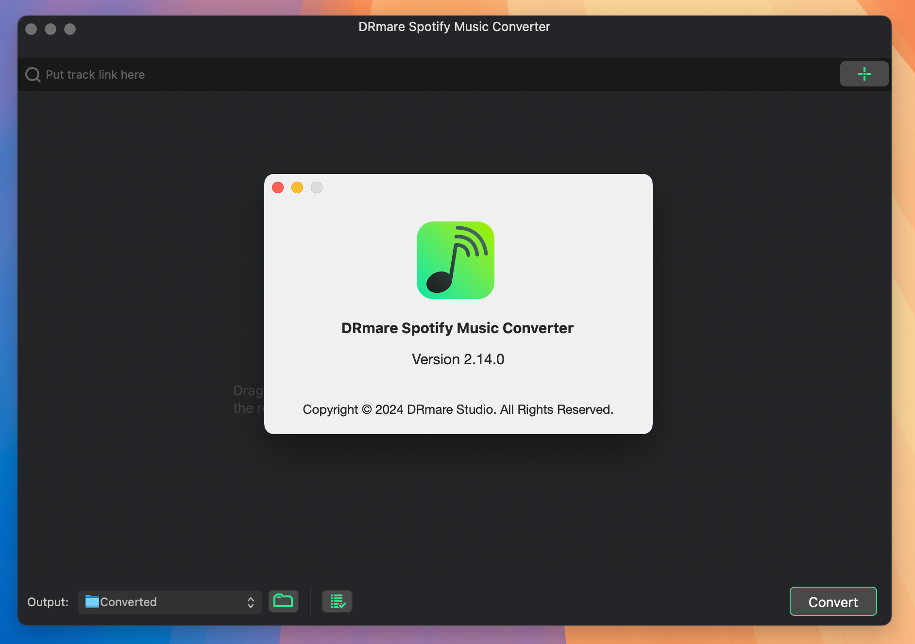 DRmare Spotify Music Converter for Mac v2.14.0 音乐格式转换器-1