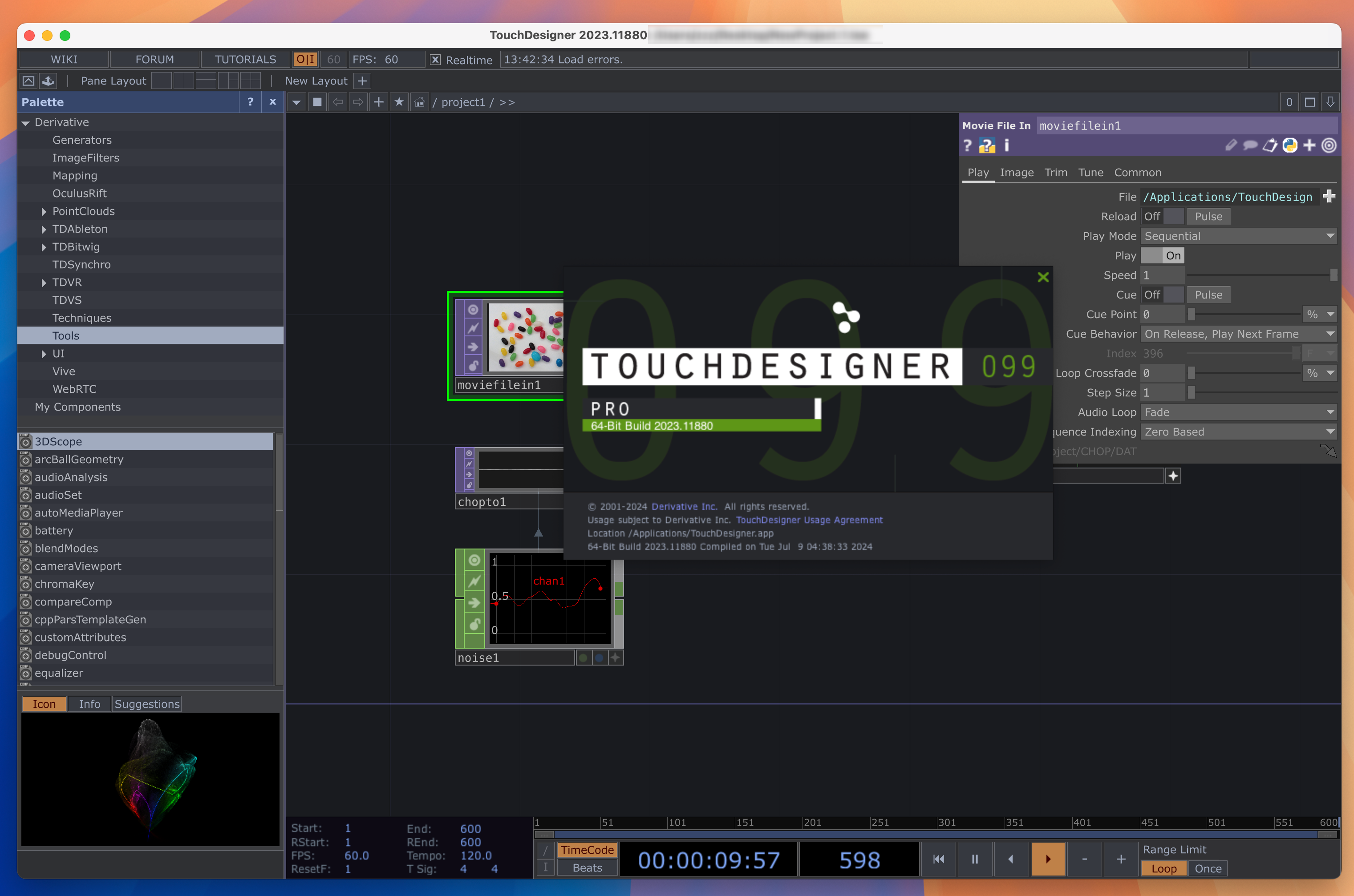 TouchDesigner Pro for Mac v2023.11880 可视化原型渲染设计-1