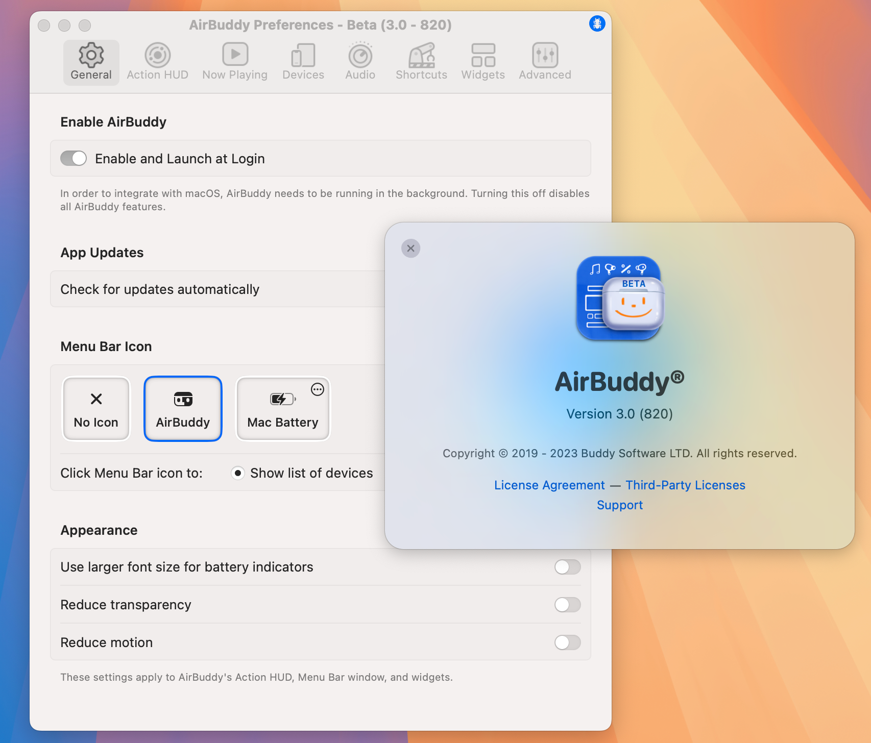 AirBuddy for Mac v3.0.820 AirPods耳机管理软件-1