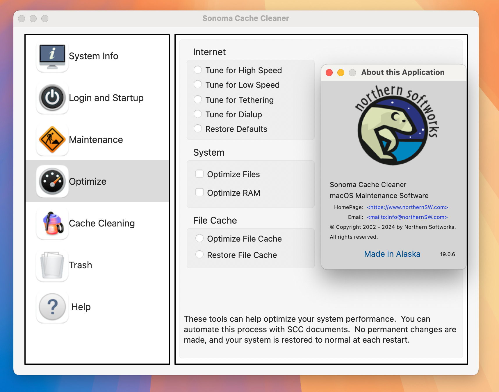 Sonoma Cache Cleaner for Mac v19.0.6 苹果系统优化软件-1