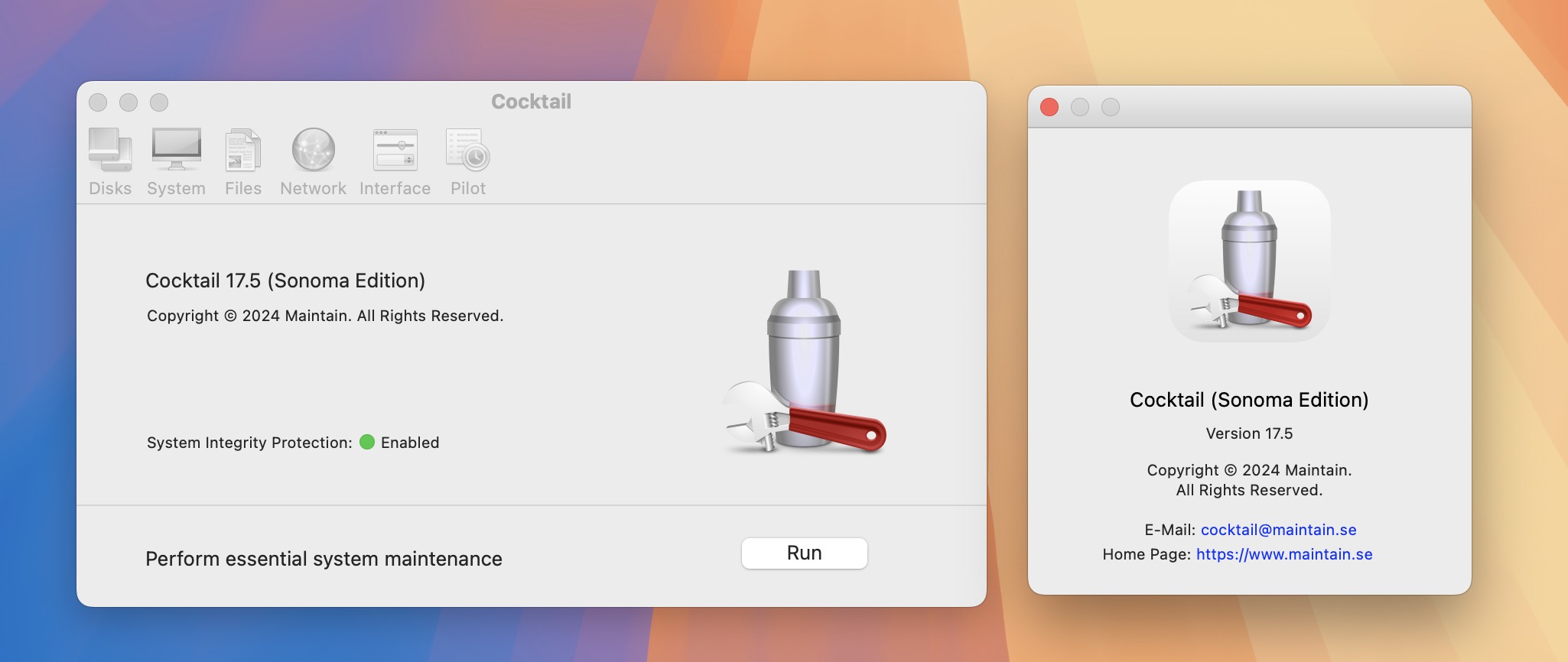 Cocktail for Mac v17.5.0 系统清理优化软件-1