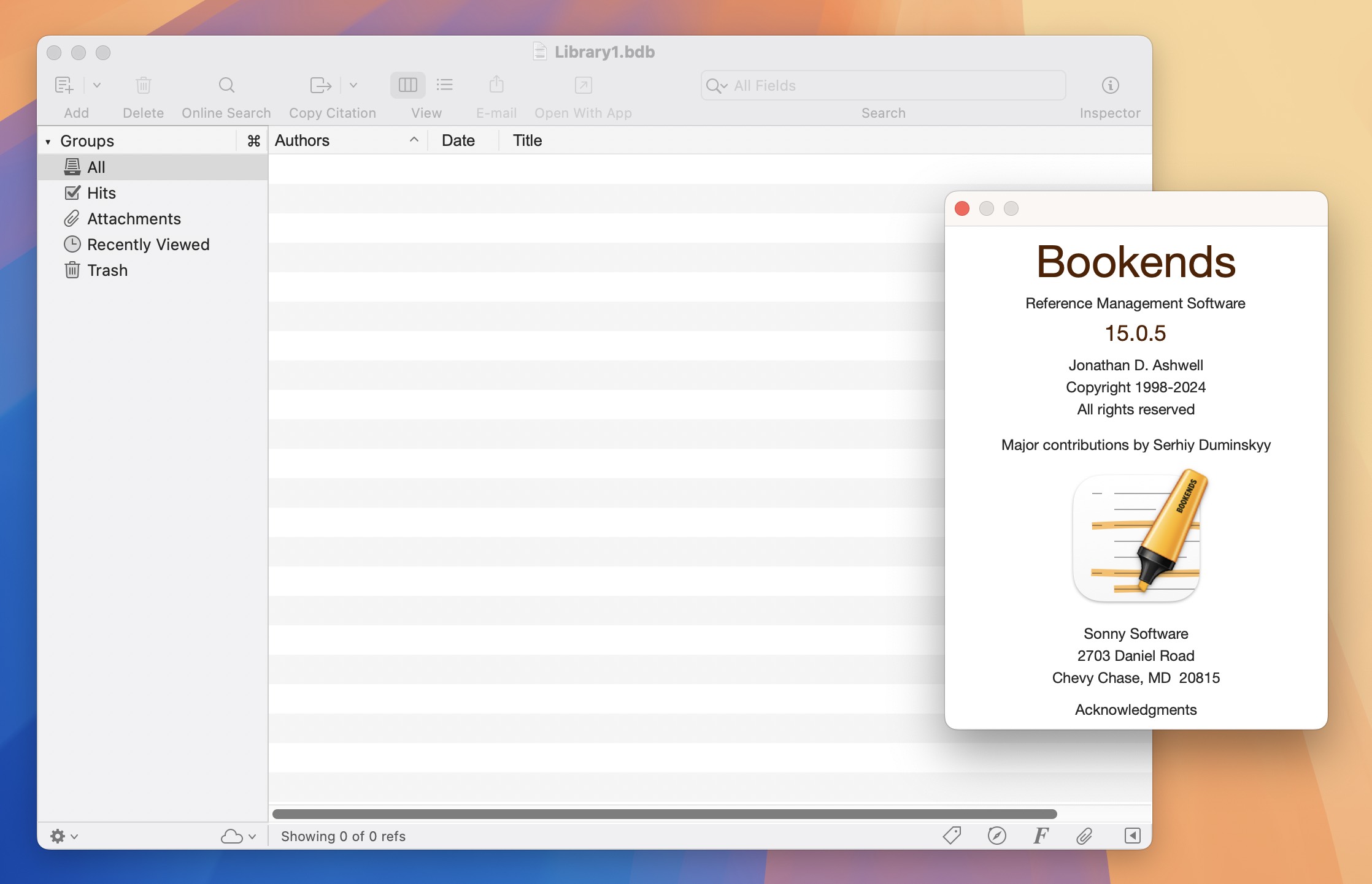 Bookends for Mac v15.0.5 文献书籍下载管理-1