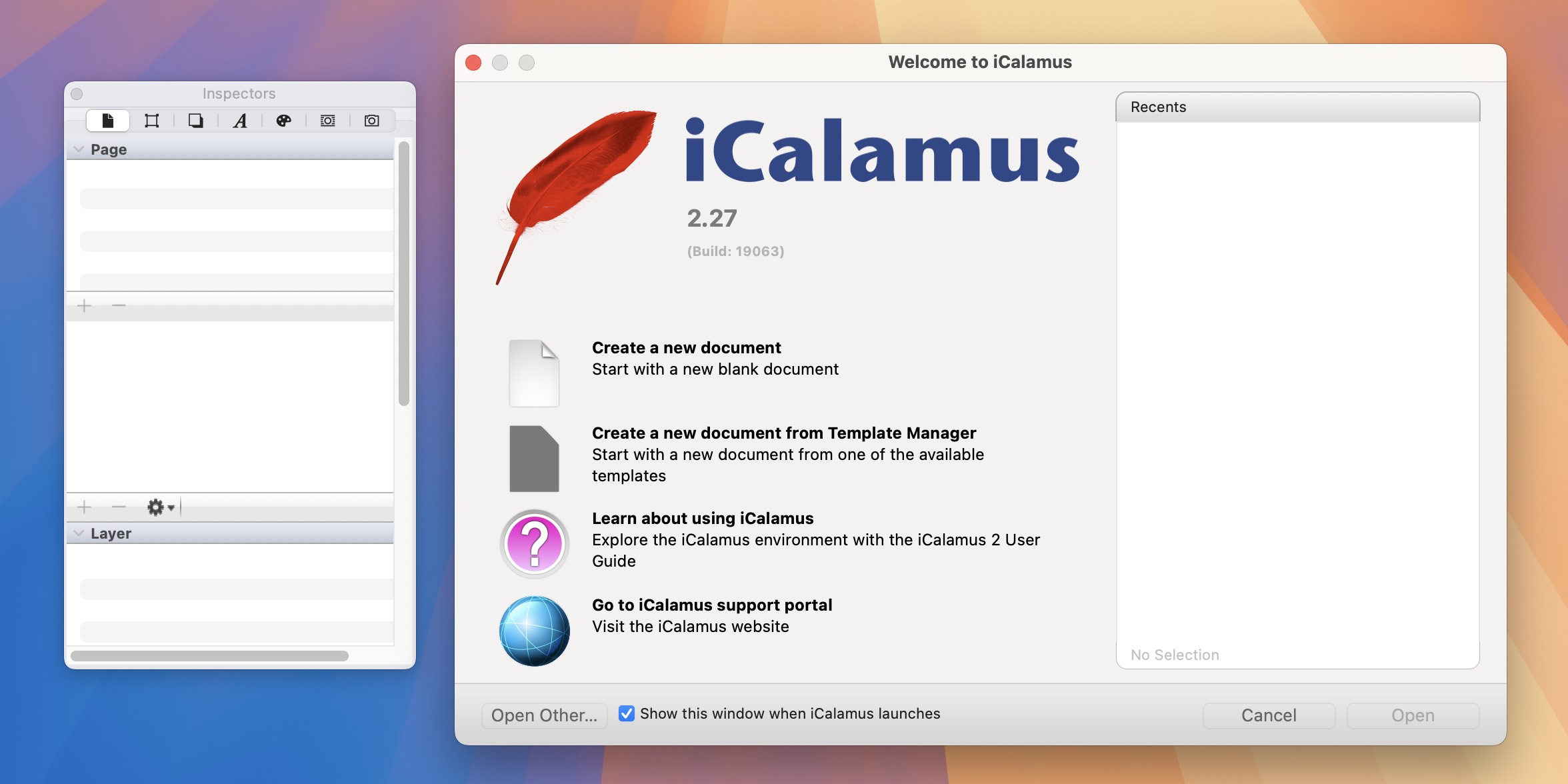 iCalamus for Mac v2.27 版面设计工具-1