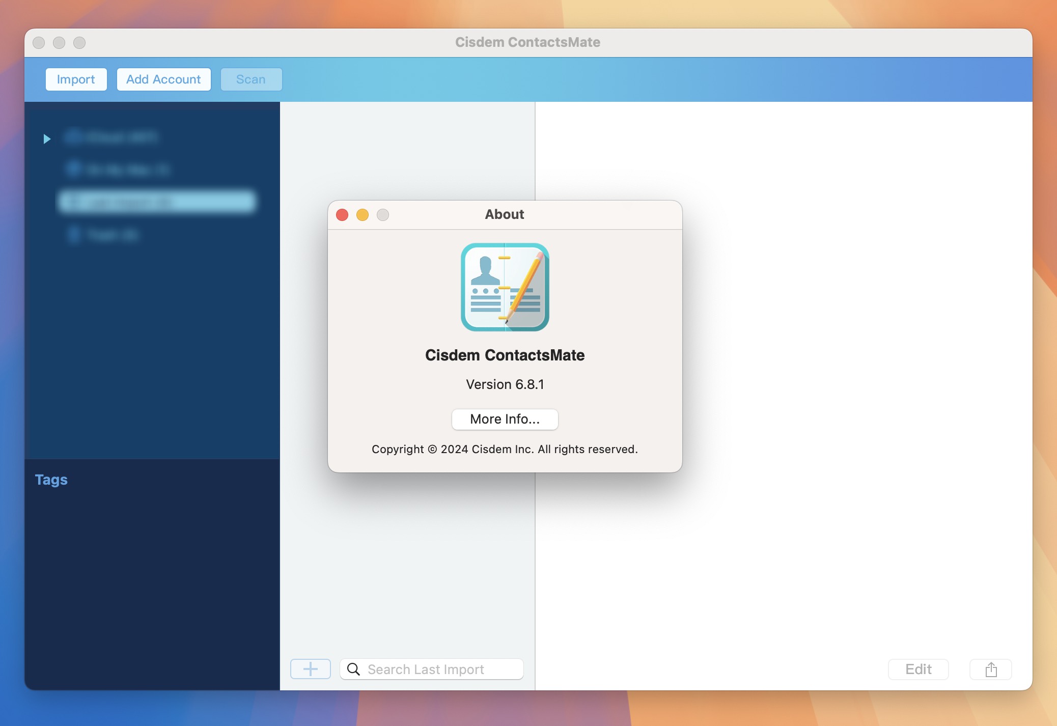 Cisdem ContactsMate for Mac v6.8.1 联系人管理软件-1