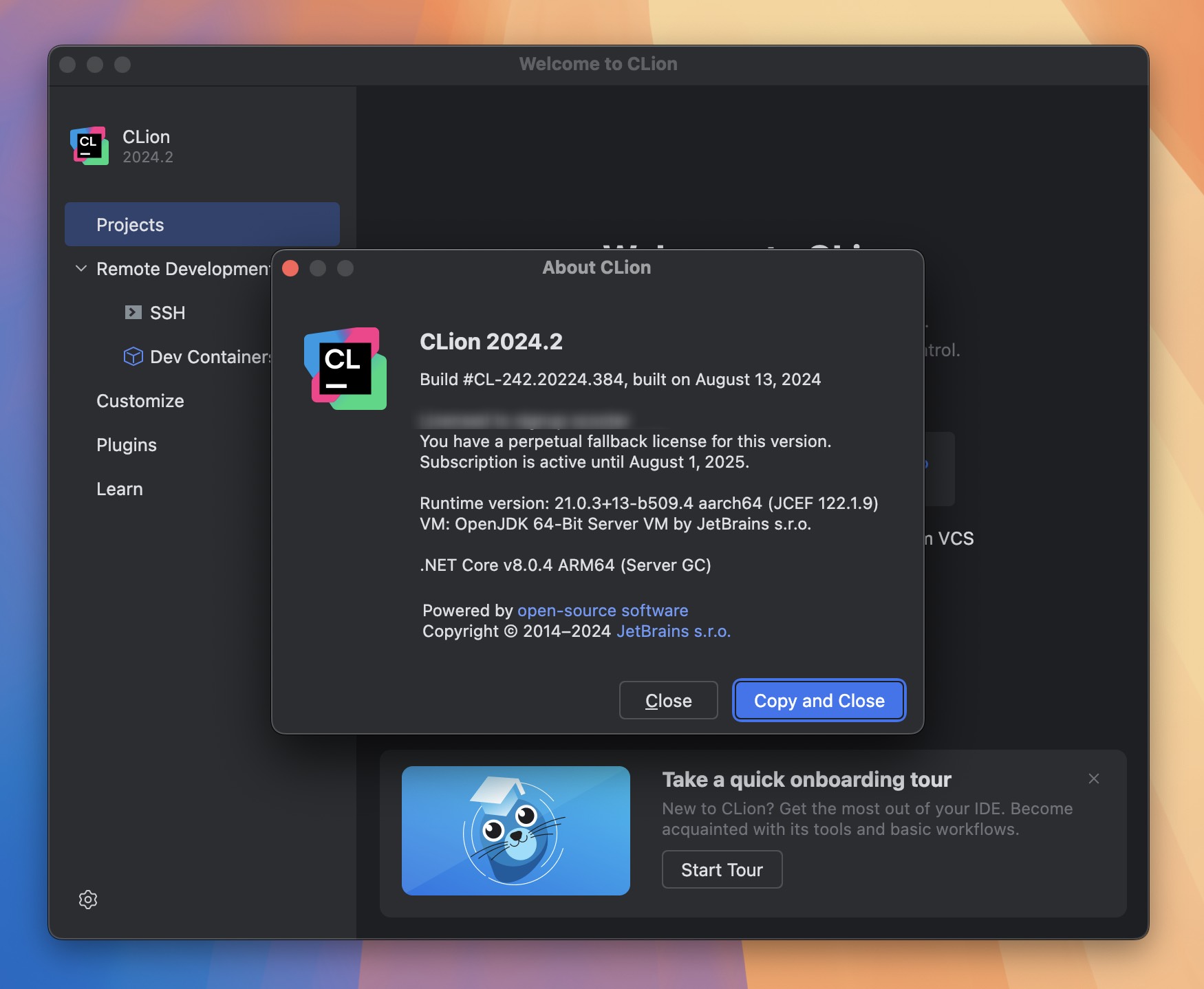 CLion 2024 for Mac v2024.2 C++智能代码编辑器 CL中文激活版-1