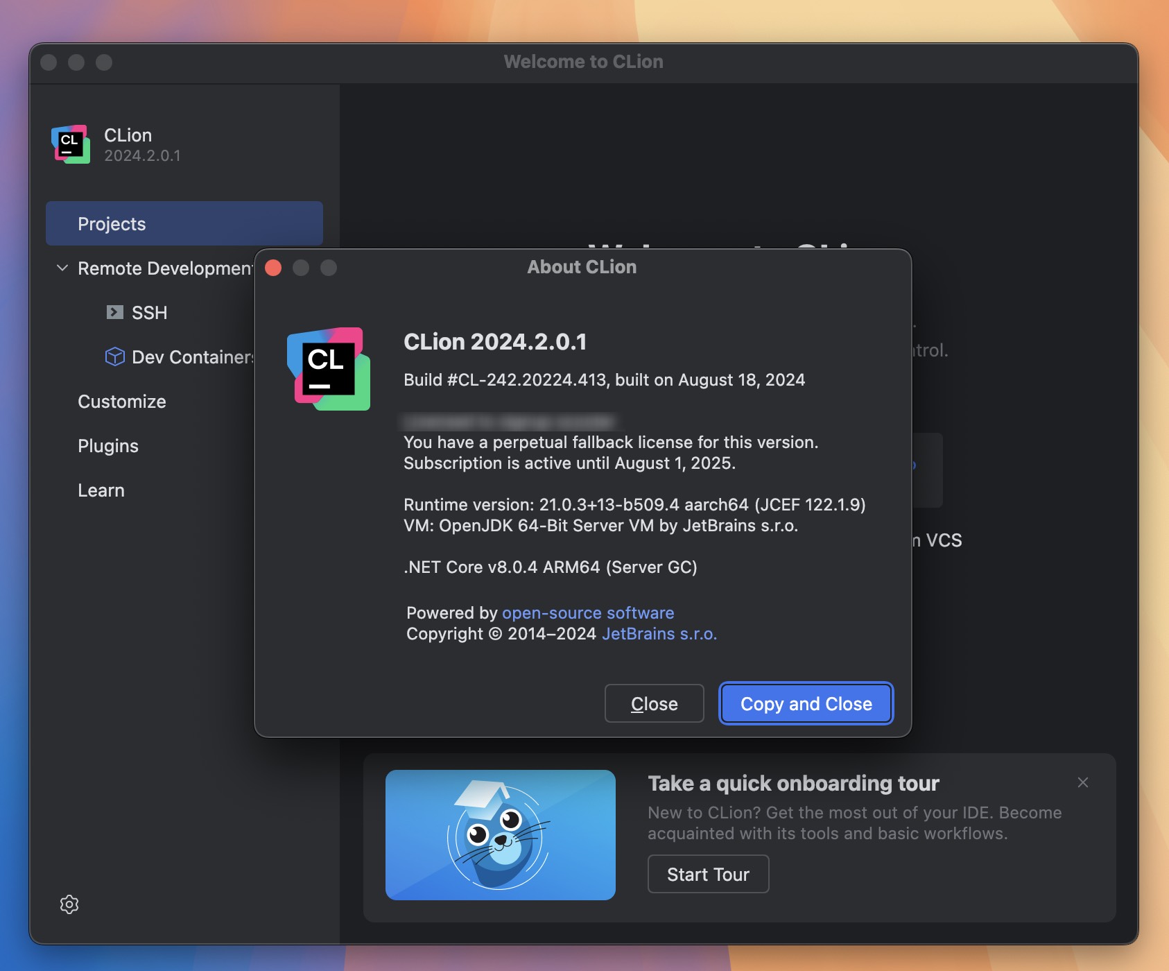 CLion 2024 for Mac v2024.2.0.1 C++智能代码编辑器 CL中文激活版-1