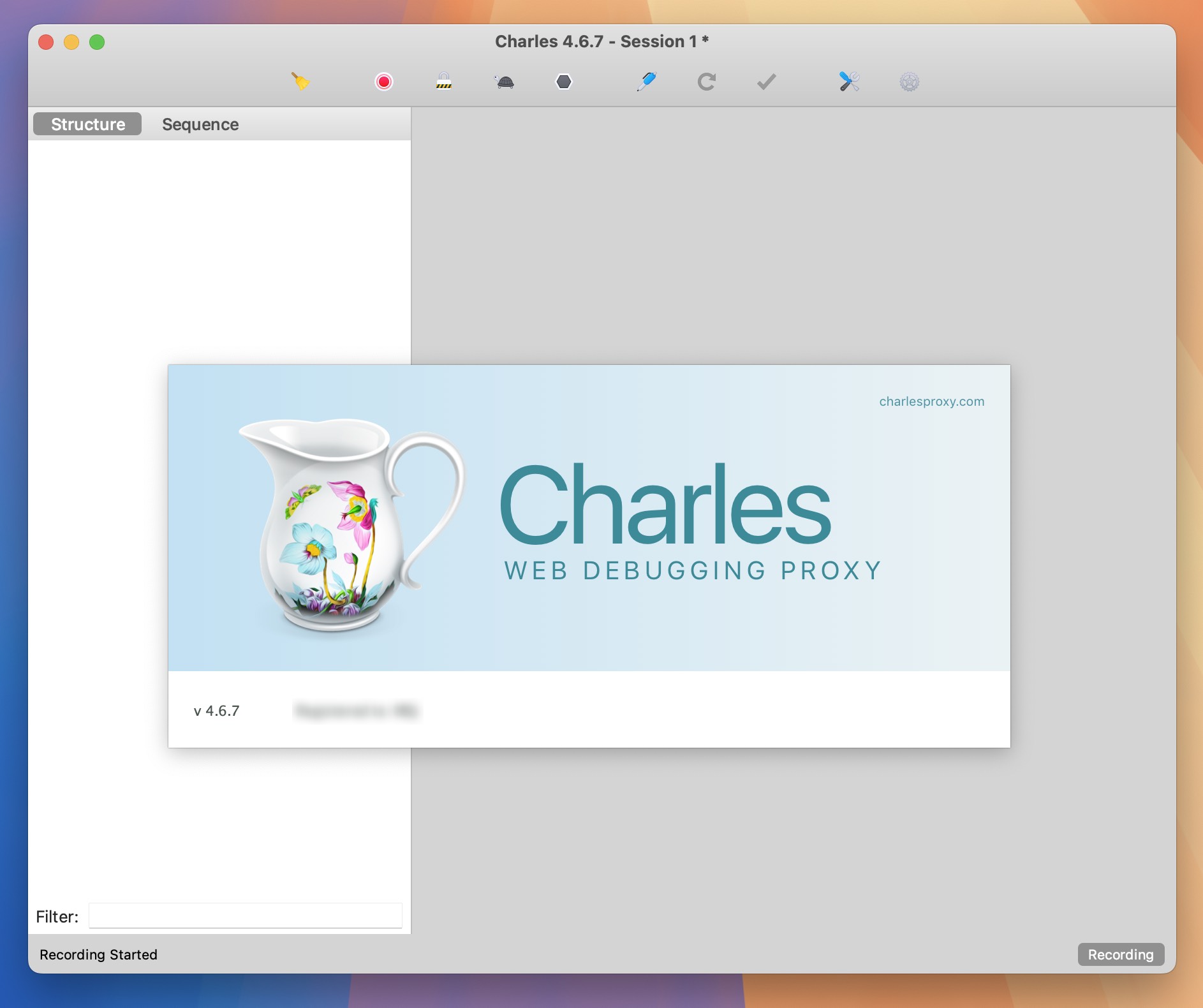 Charles for Mac v4.6.7 HTTP协议抓包工具-1