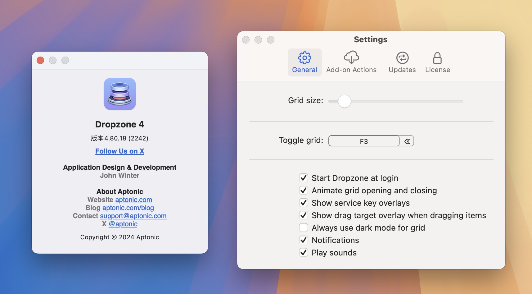 Dropzone 4 for Mac v4.80.18 文件拖拽操作增强工具-1