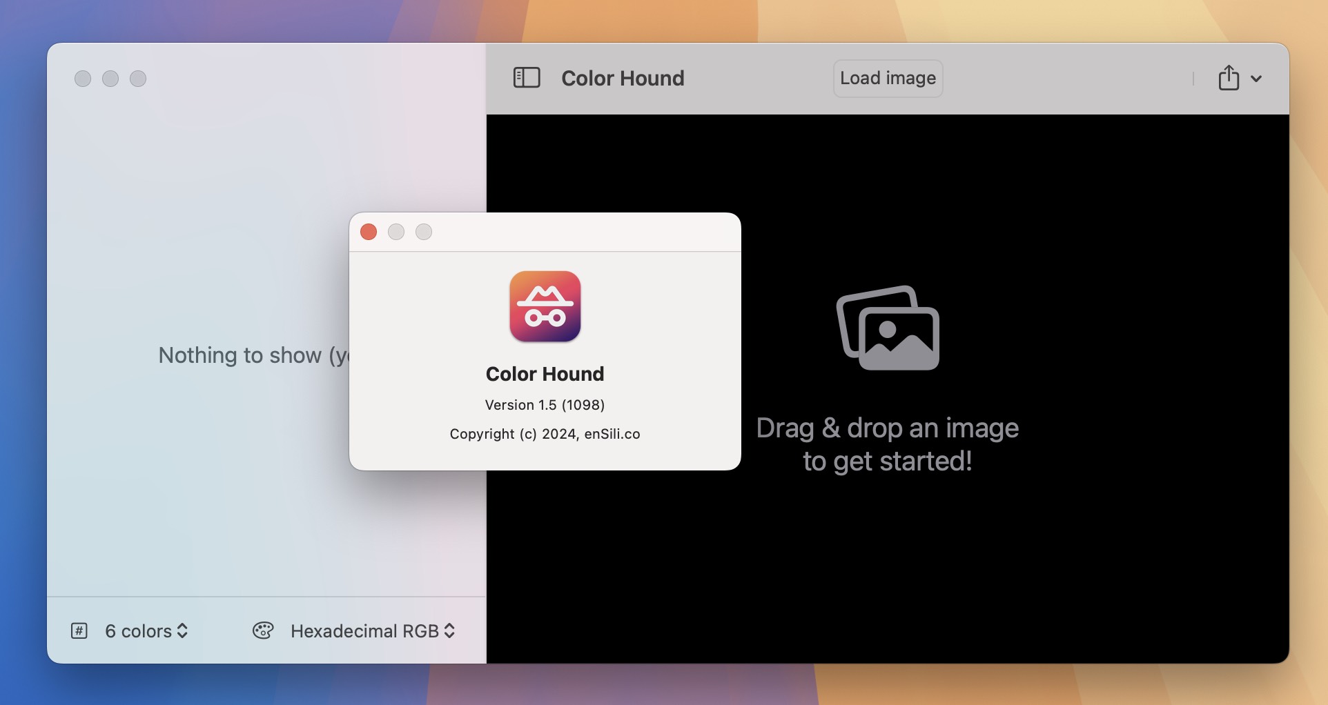 Color Hound for Mac v1.5 颜色调色板工具-1