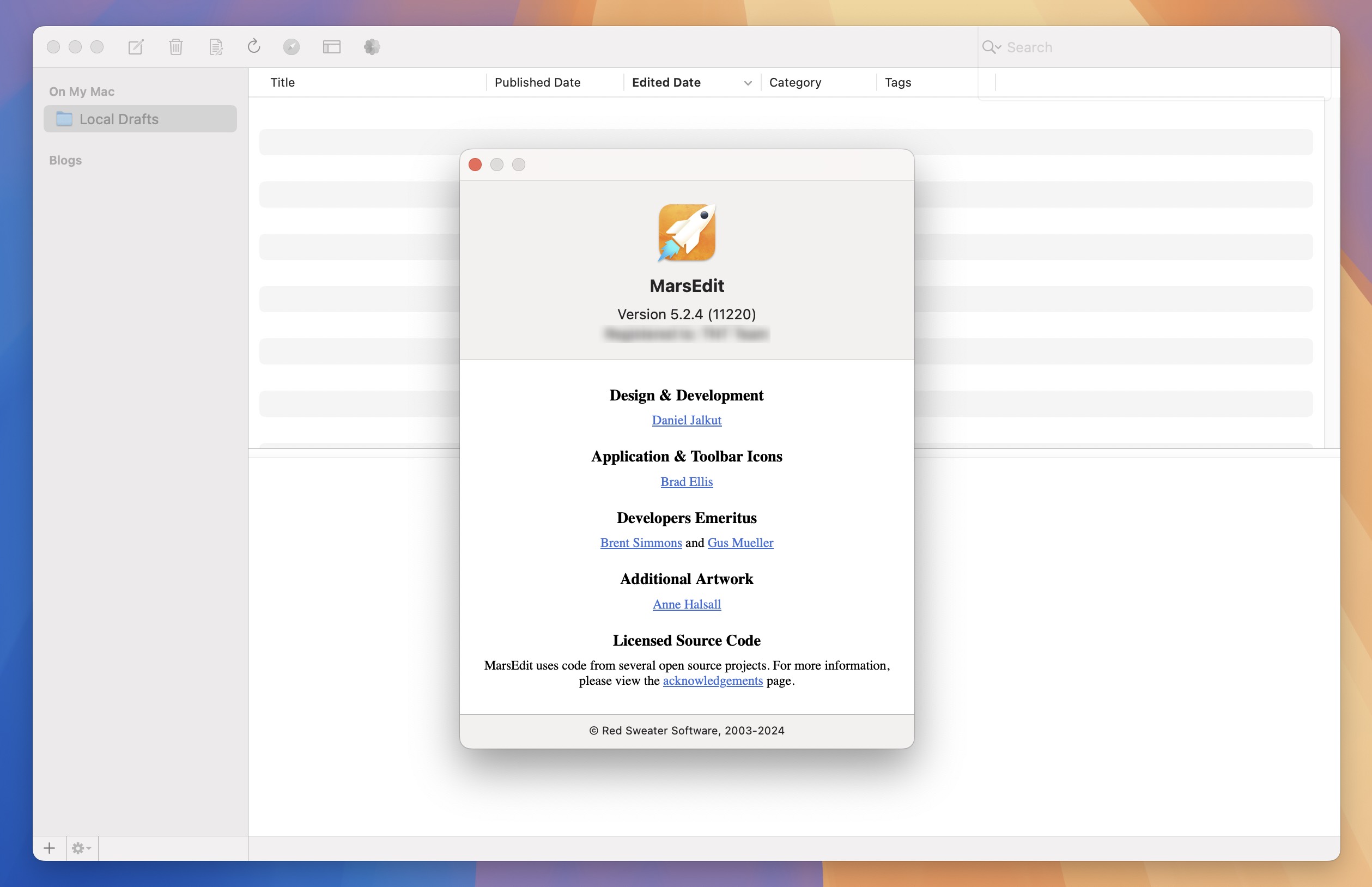 MarsEdit 5 for Mac v5.2.4 博客文章写作预览编辑工具-1