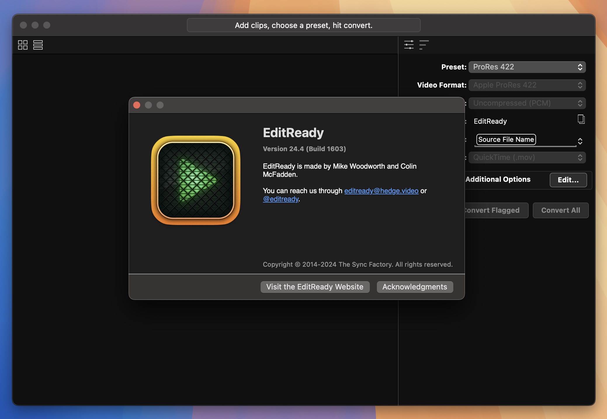 EditReady for Mac v24.4 专业视频转码器-1