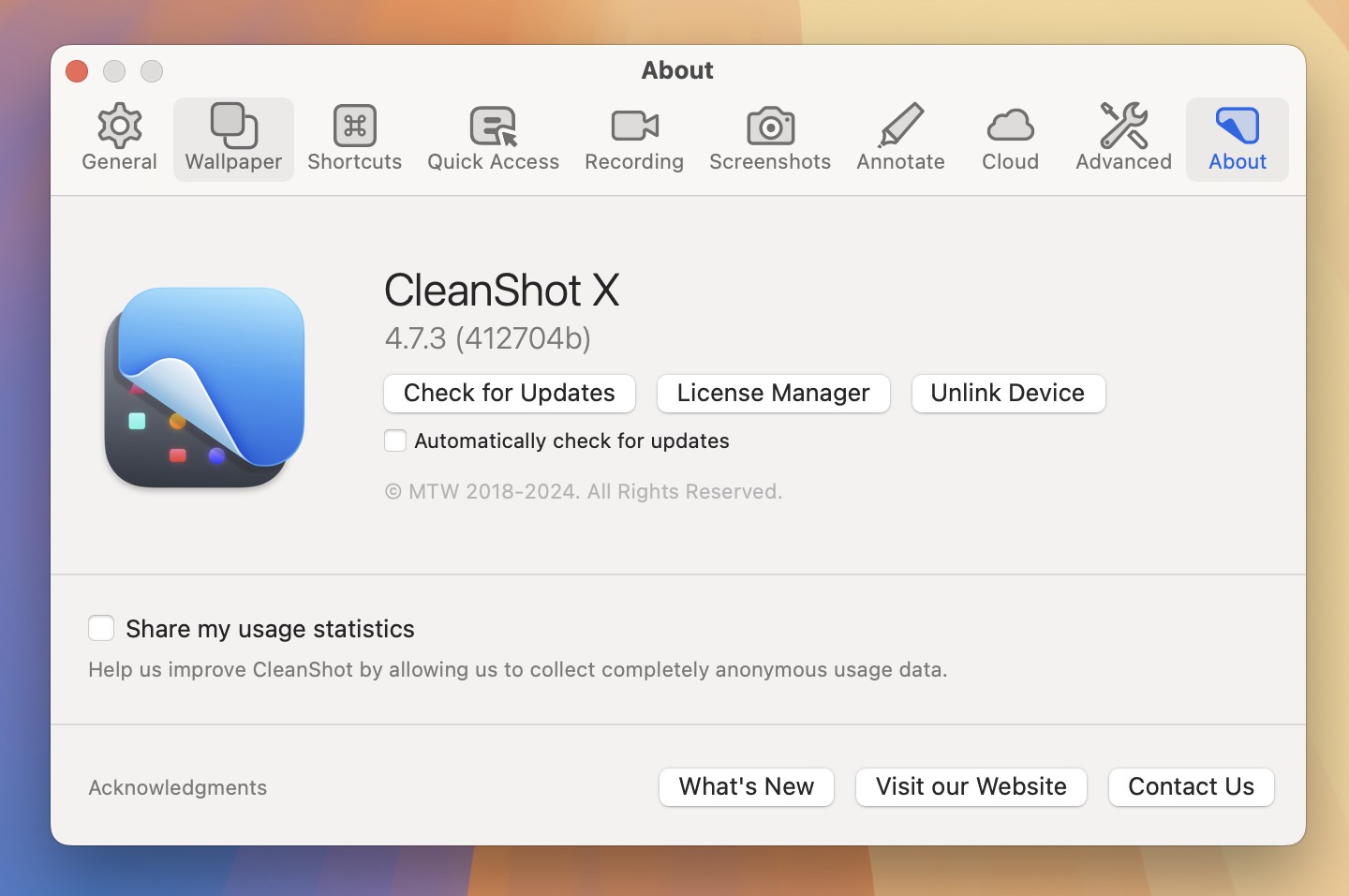 CleanShot X for Mac v4.7.3 录屏截图标注工具-1