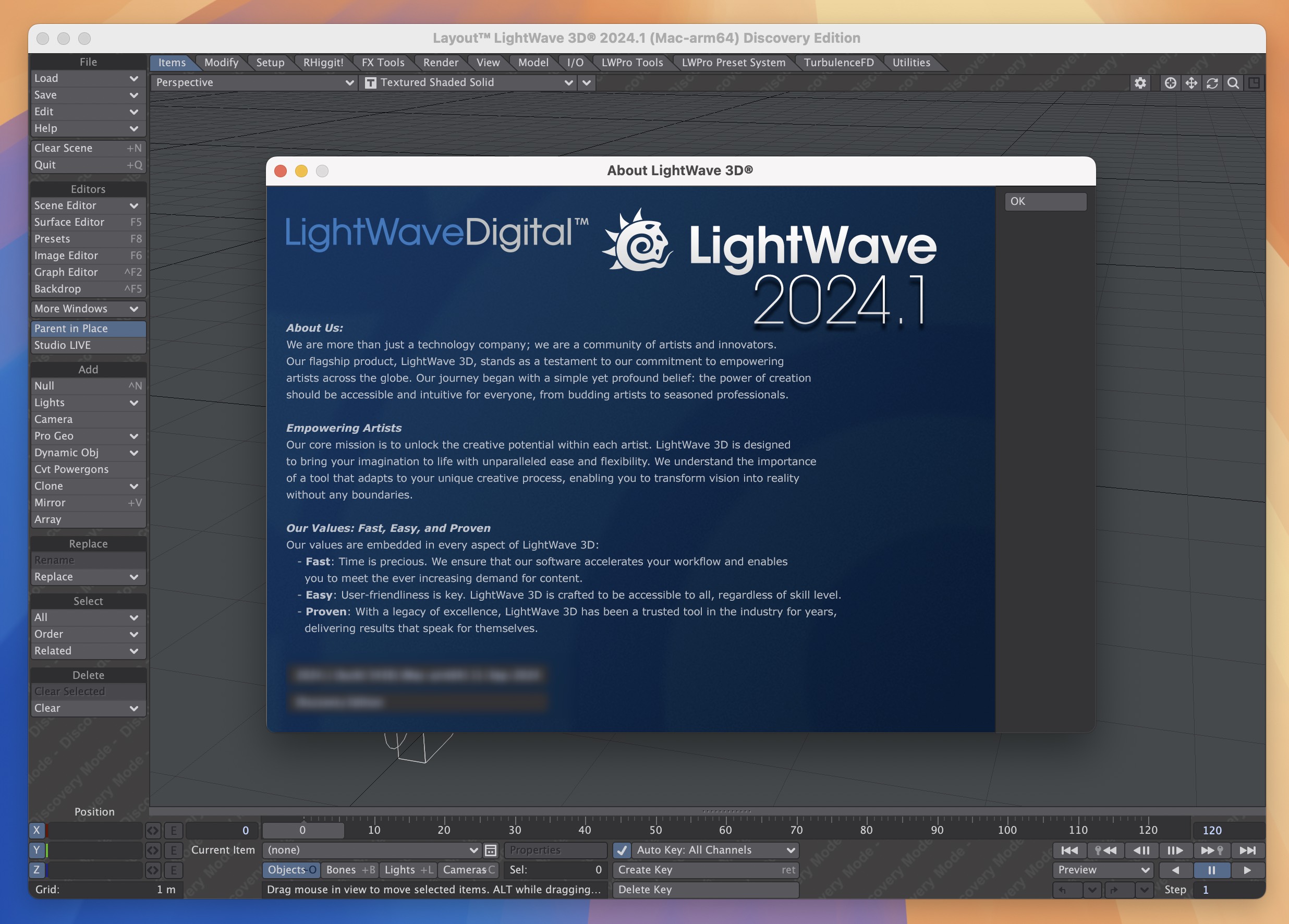 NewTek LightWave 3D for Mac v2024.1.0 3D动画制作软件-1