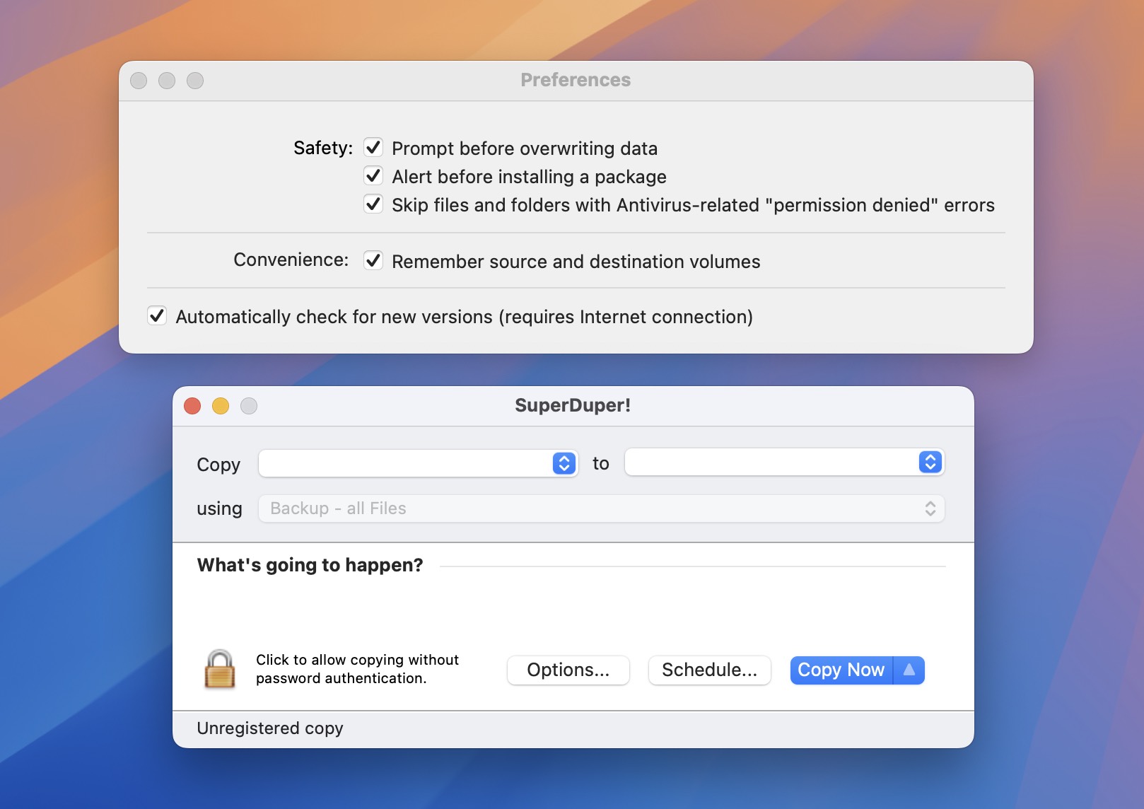 SuperDuper for Mac v3.9 磁盘备份和克隆工具-1