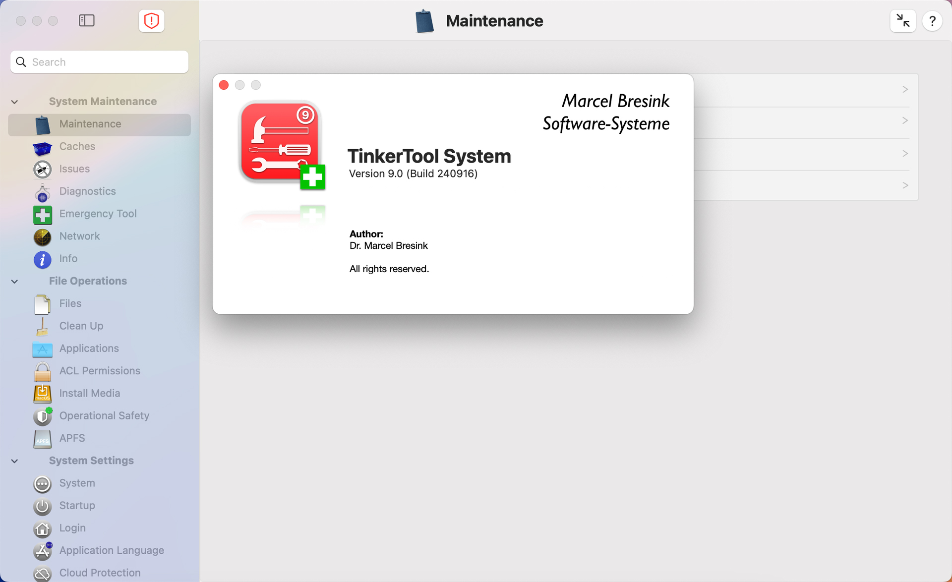 TinkerTool System for Mac v9.0 Mac系统设置维护工具-1