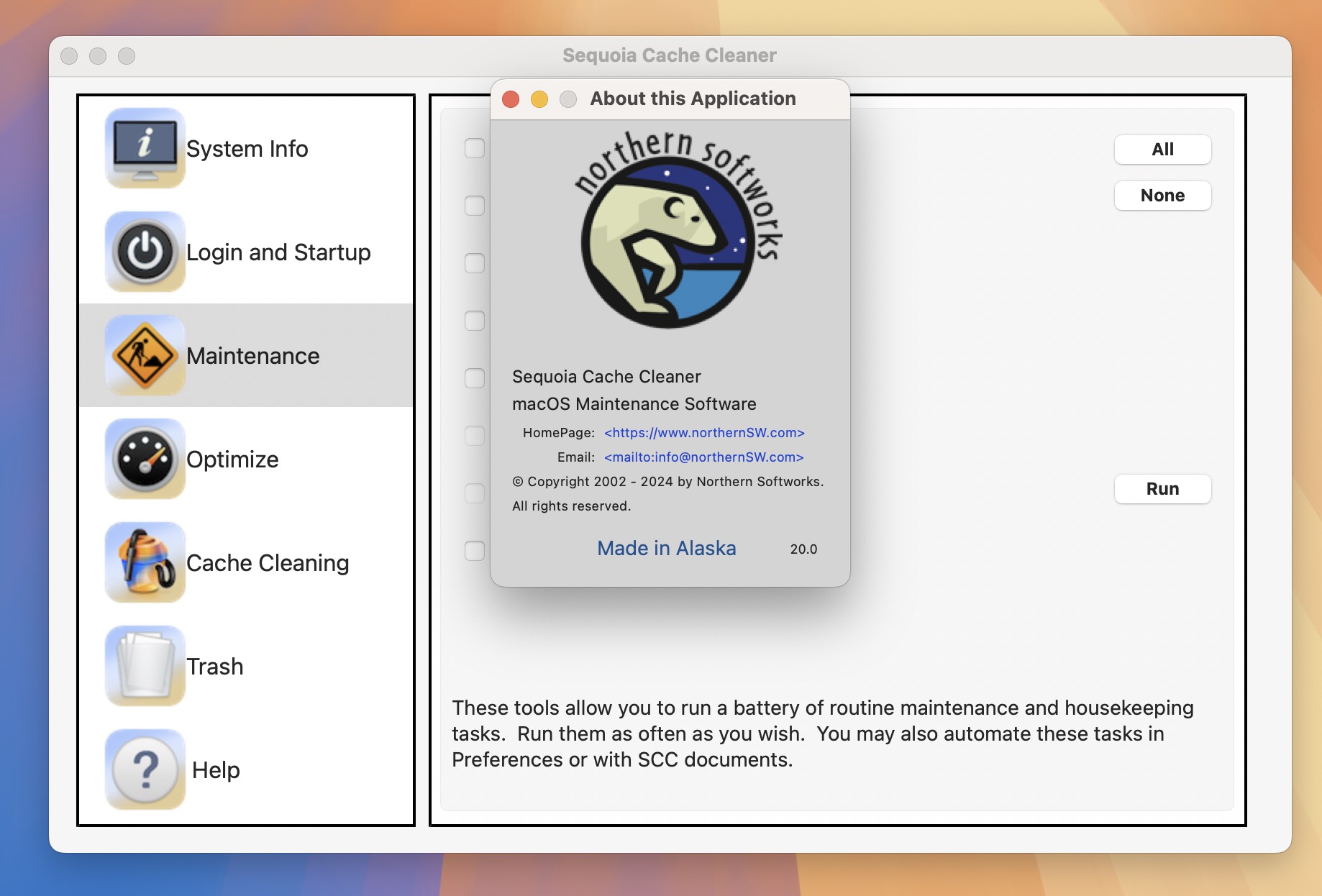 Sequoia Cache Cleaner for Mac v20.0 苹果系统缓存清理优化软件-1