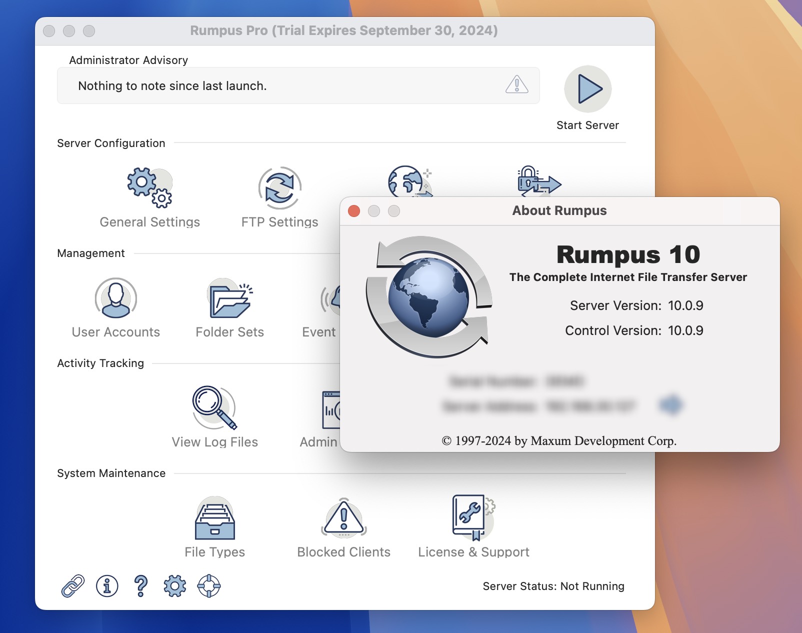 Rumpus Pro 10 for Mac v10.0.9 安全快速地ftp文件传输服务器-1