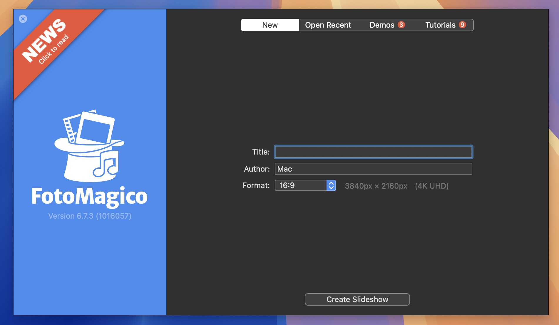 FotoMagico for Mac v6.7.3 幻灯片制作工具-1