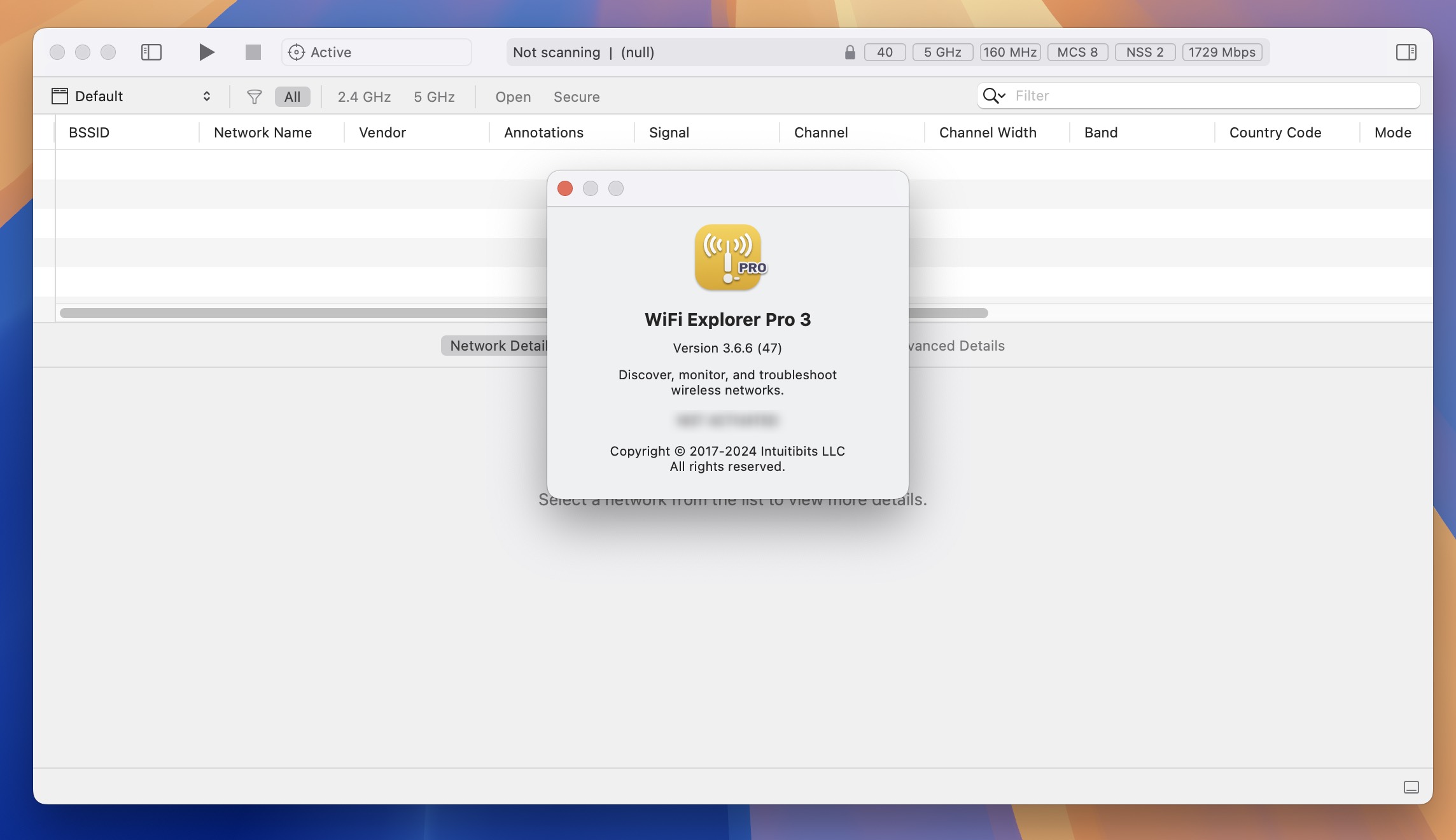 WiFi Explorer Pro 3 for Mac v3.6.6 wifi扫描和管理工具-1